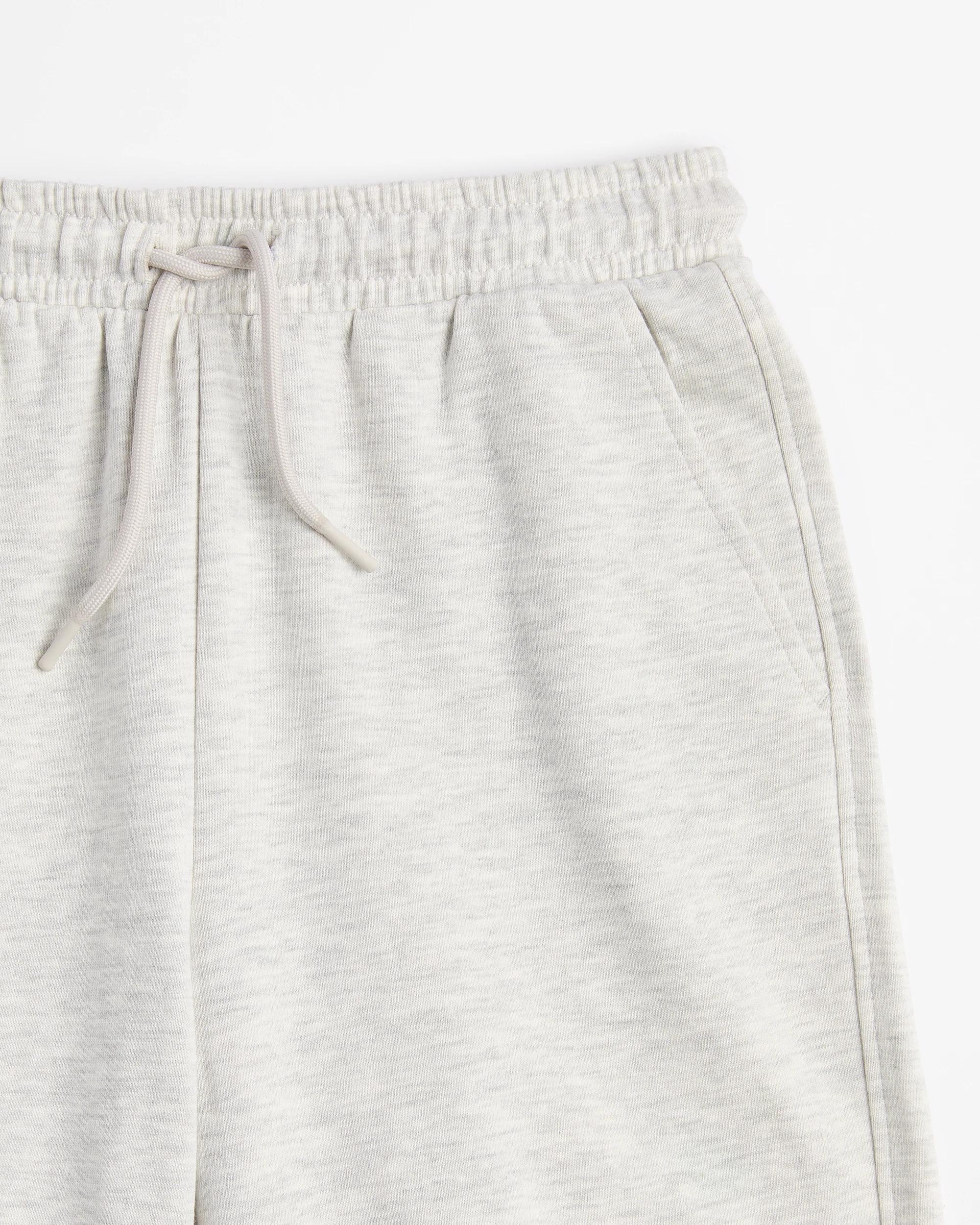 5 Australian Cotton Blend Nba Casual Shorts WHITE MARLE, 5 of 5