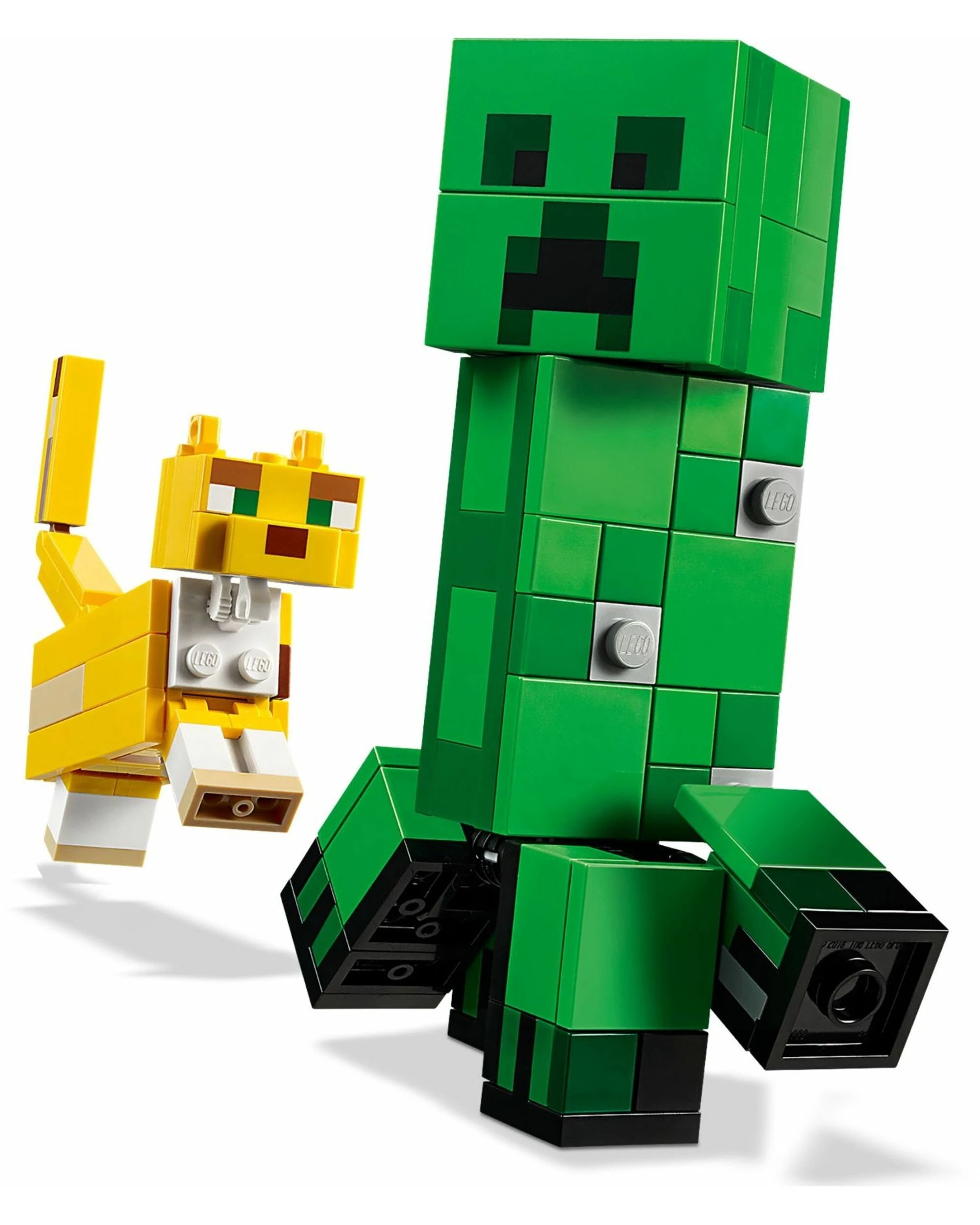 2 LEGO 21156 BigFig Creeper & Ocelot Minecraft Figures, 2 of 3
