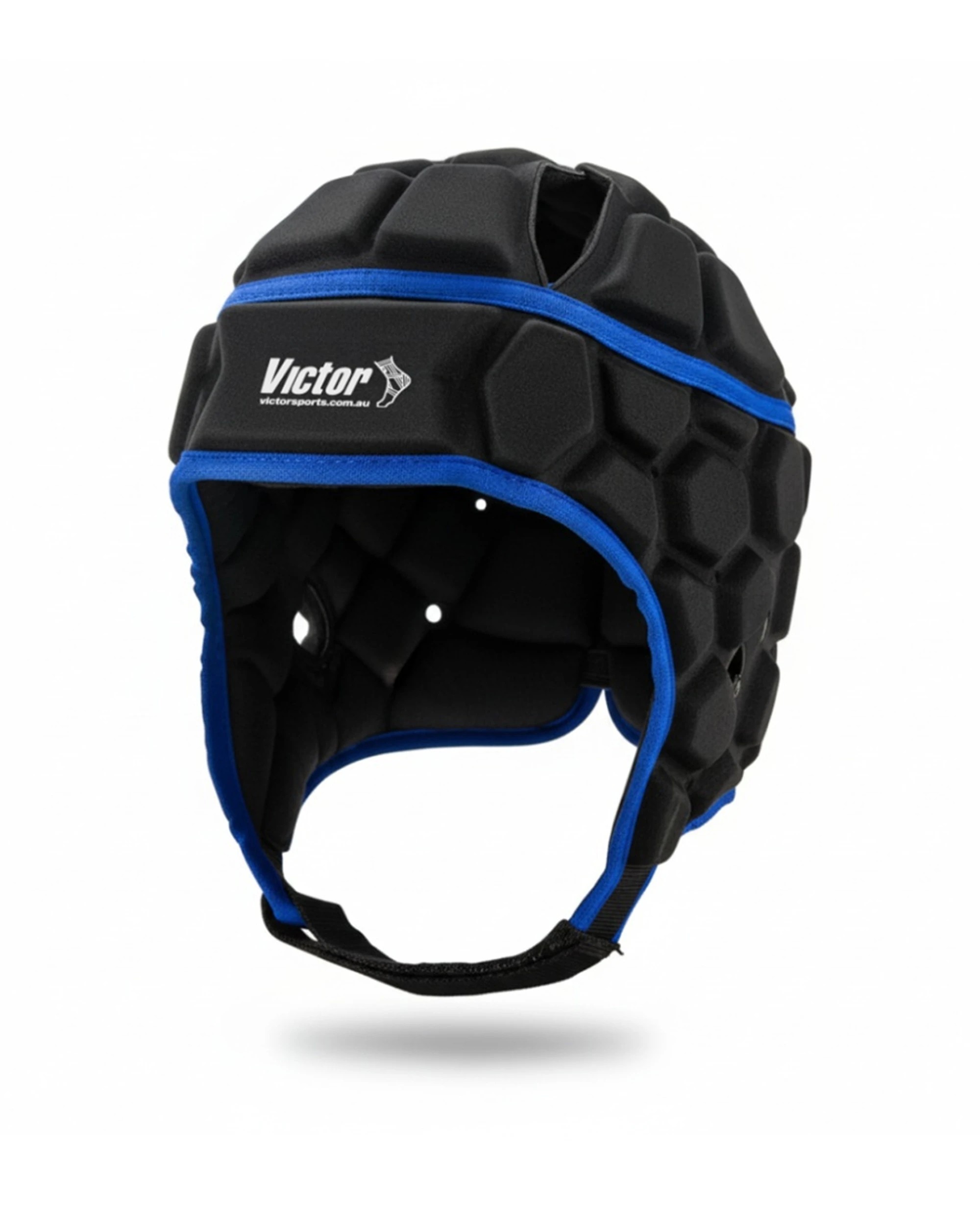 2 Victor Sports Pro Rugby Headgear Impact Foam Small Junior - Black, 2 of 2