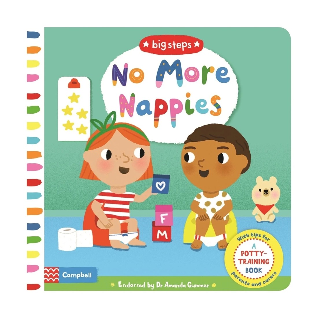 1 Big Steps No More Nappies: A Potty-Training Book by Marion Cocklico - Book, 1 of 1