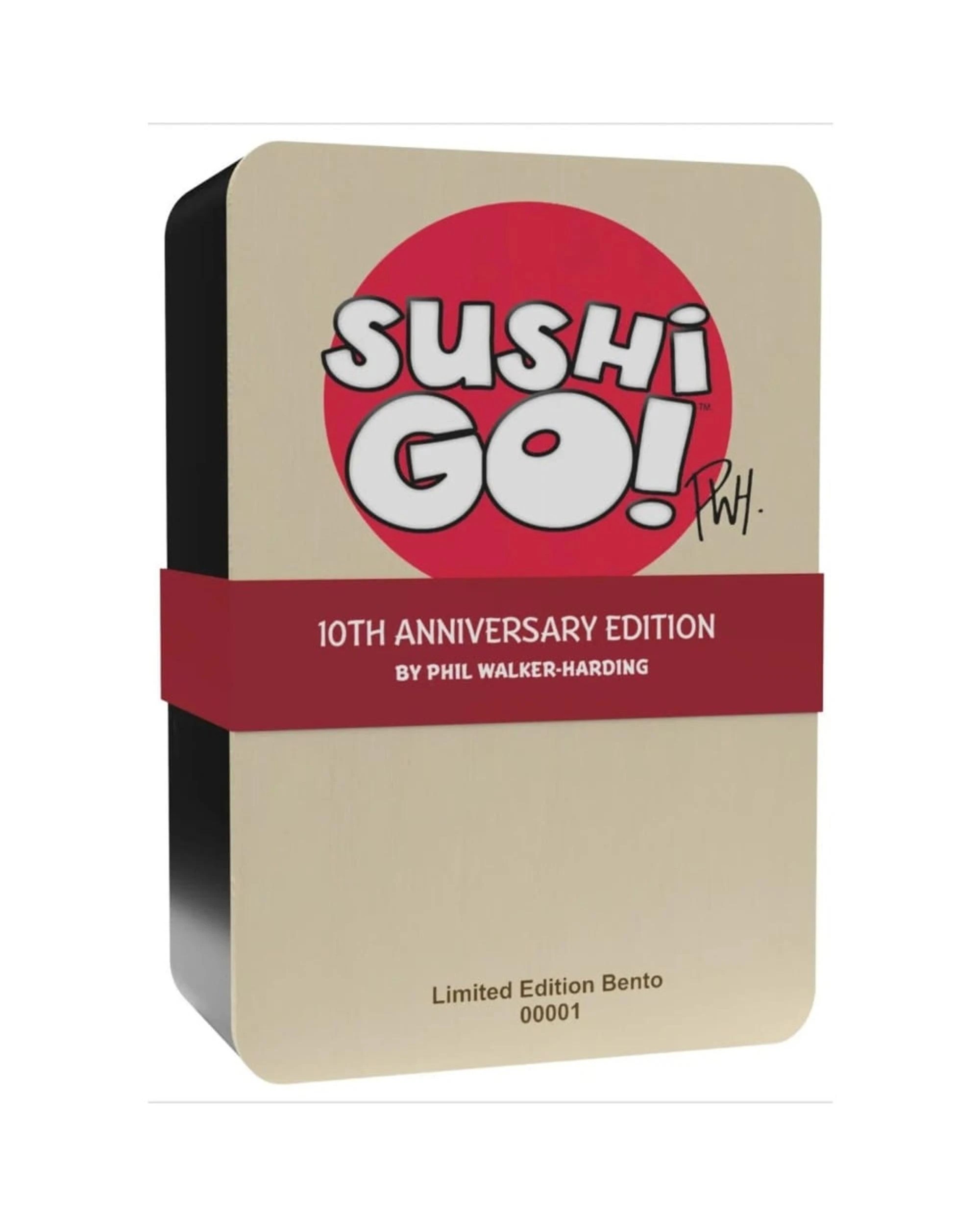 1 Sushi Go 10th Anniversary Edition Bento Box Limited Edition Card Game, 1 of 3