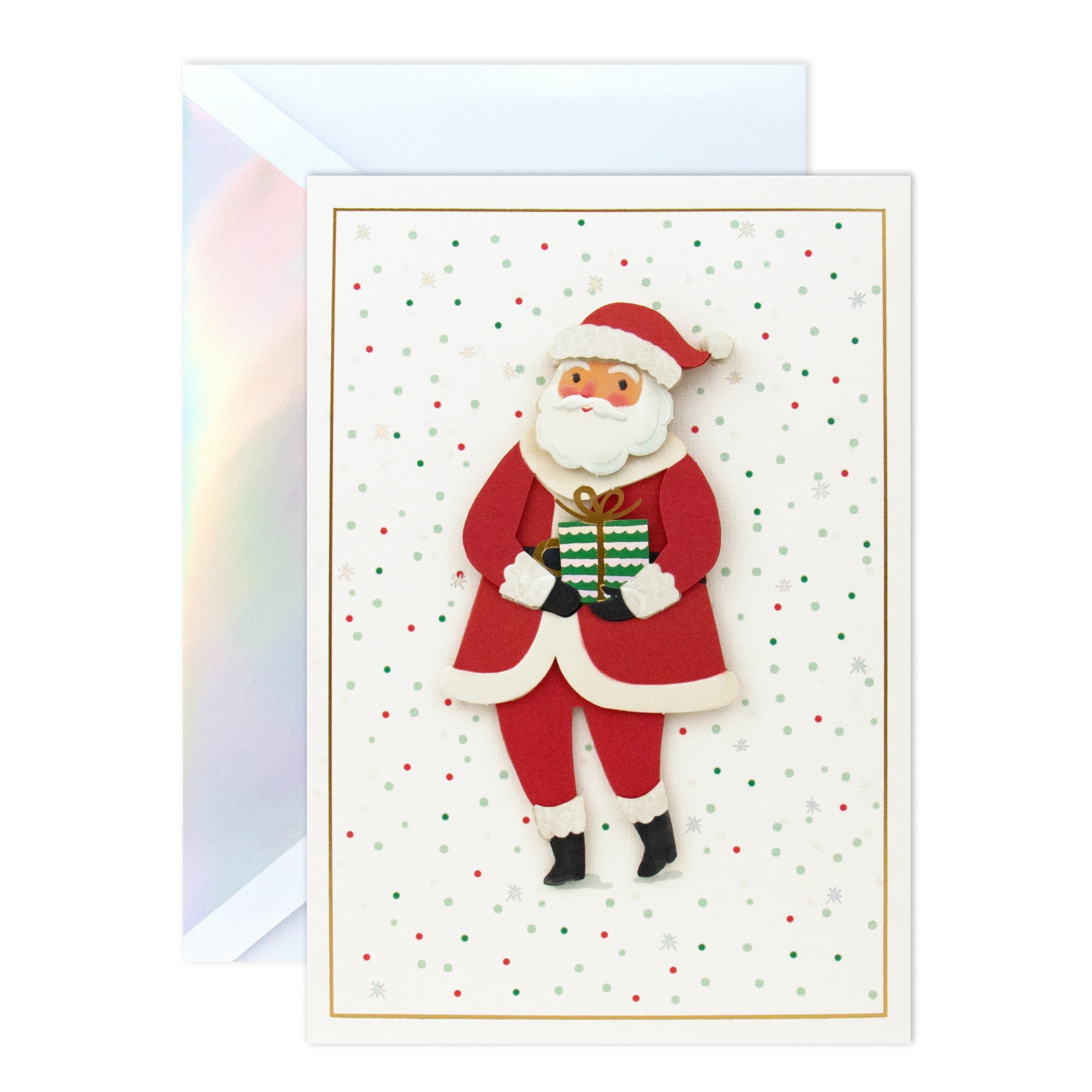 1 Hallmark Signature Christmas Card - Santa, 1 of 3