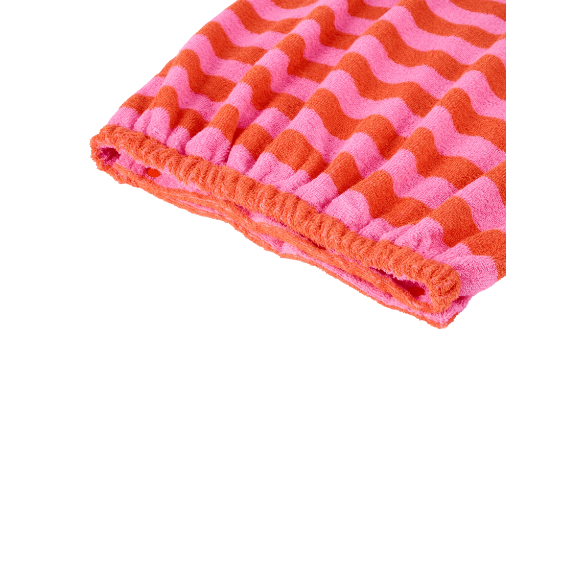 4 OXX Bodycare Cotton Body Wrap Towel - Pink and Orange, 4 of 5
