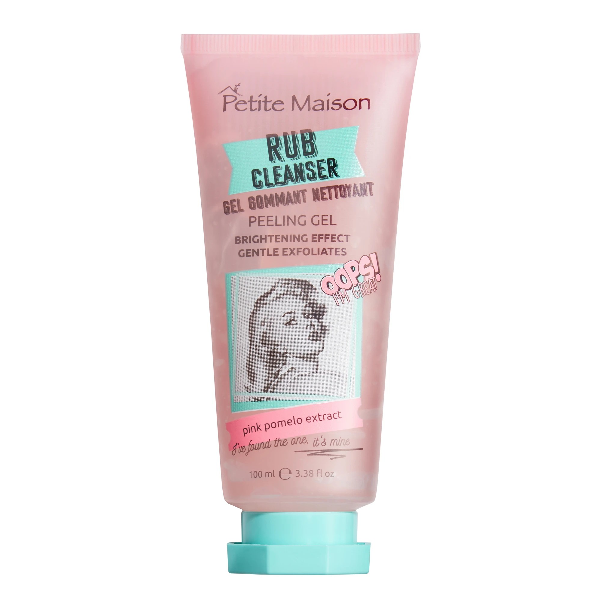 1 Petite Maison Rub Cleanser Peeling Gel 100ml - Pink Pomelo Extract, 1 of 2