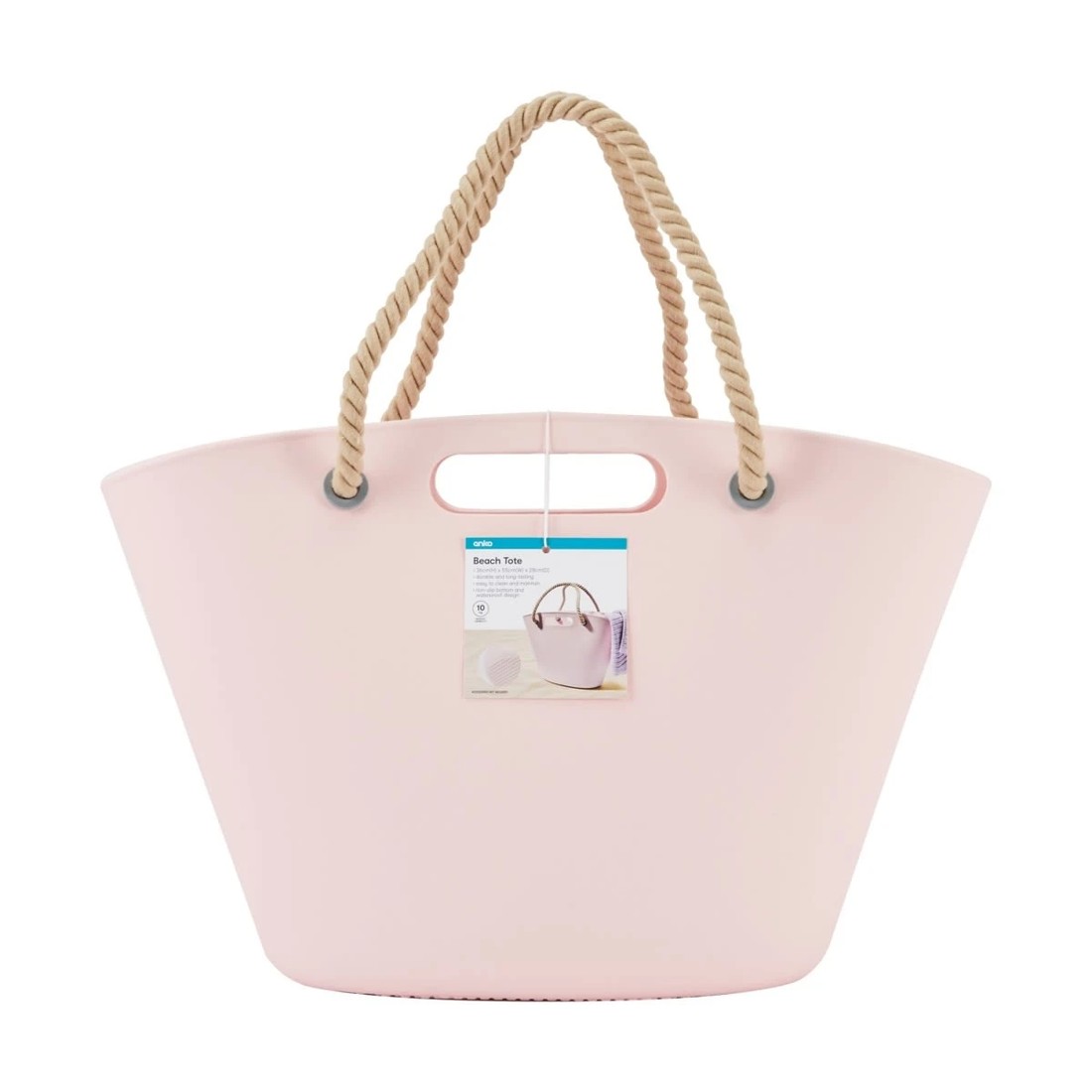 5 Beach Tote - Blush, 5 of 5