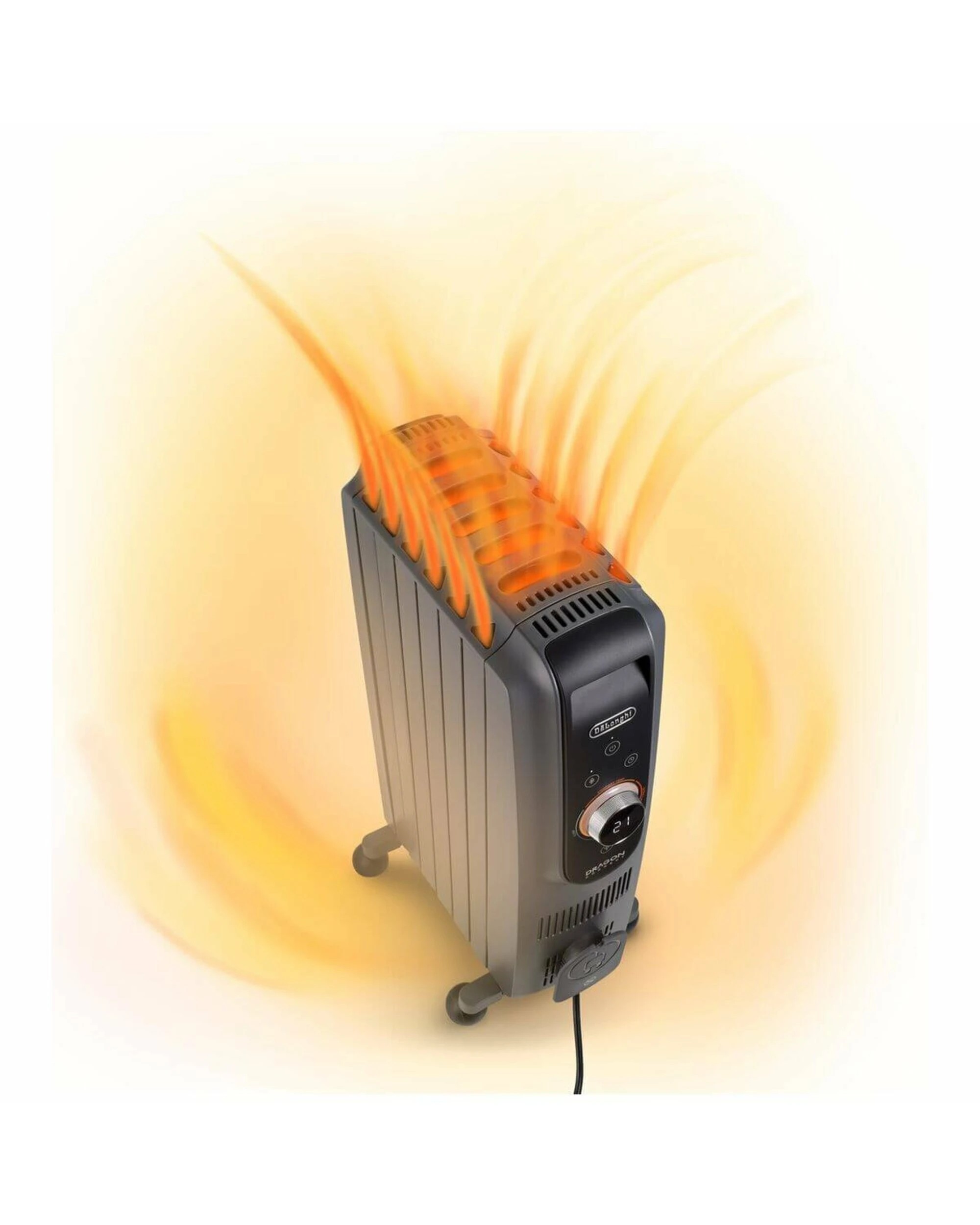 4 De'Longhi Dragon 5 Pro 1500W Oil Column Heater, 4 of 5