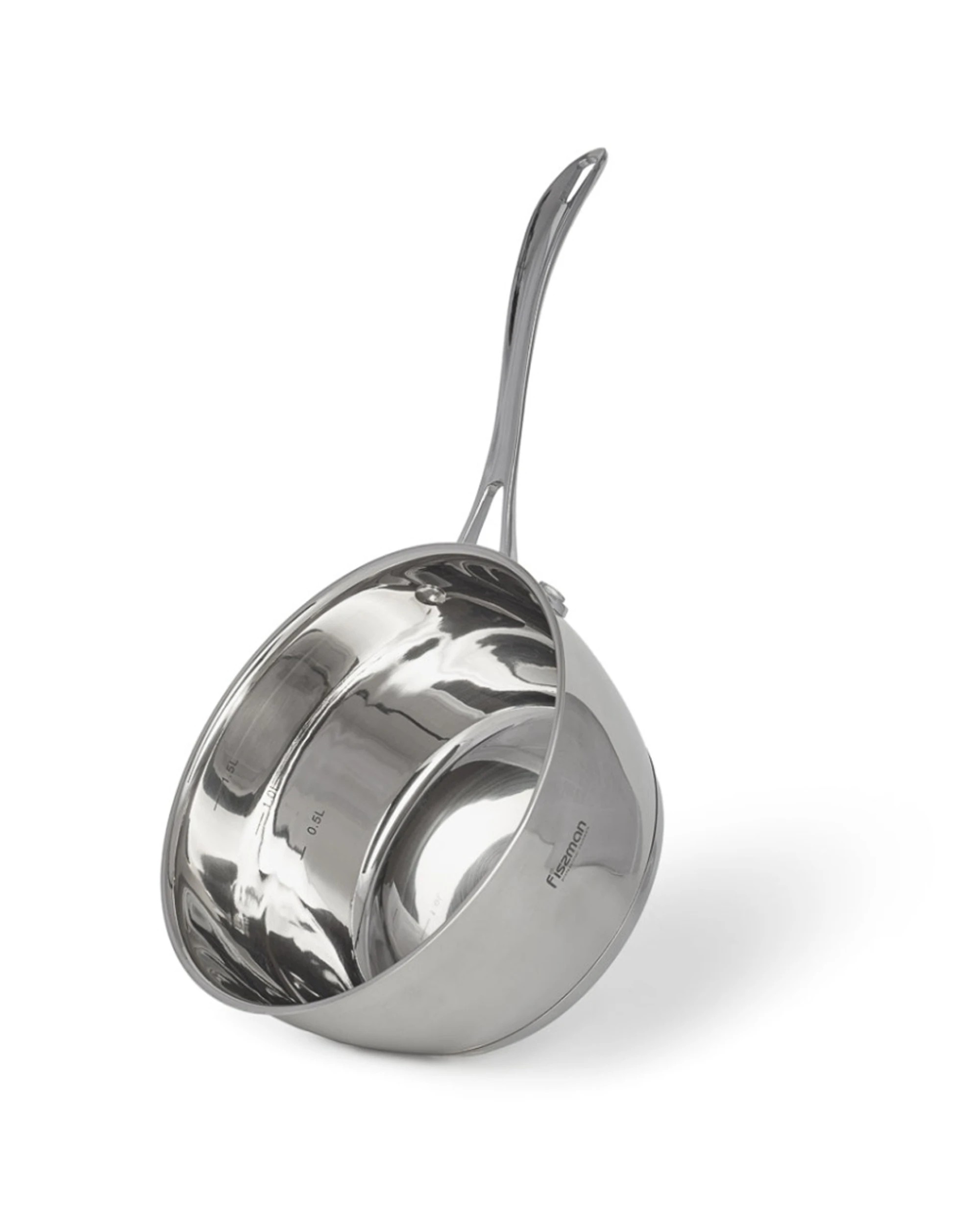 1 Fissman Felice Saucepan 3.2L Stainless Steel Durable Cookware - Silver, 1 of 1