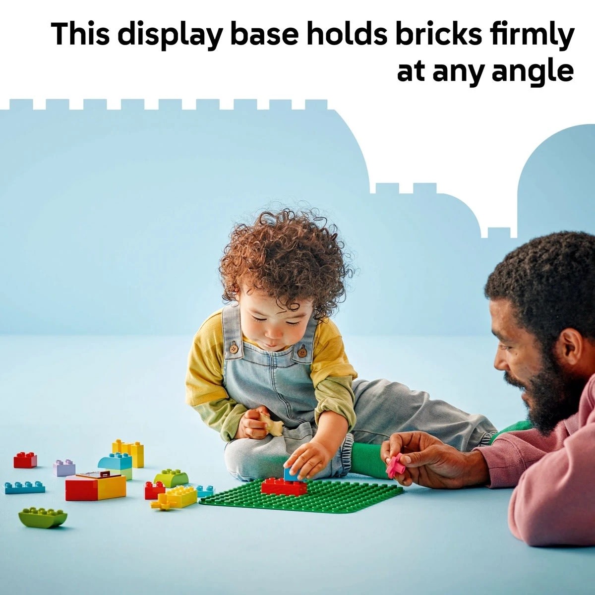 7 LEGO DUPLO Green Building Plate 10460, 7 of 9