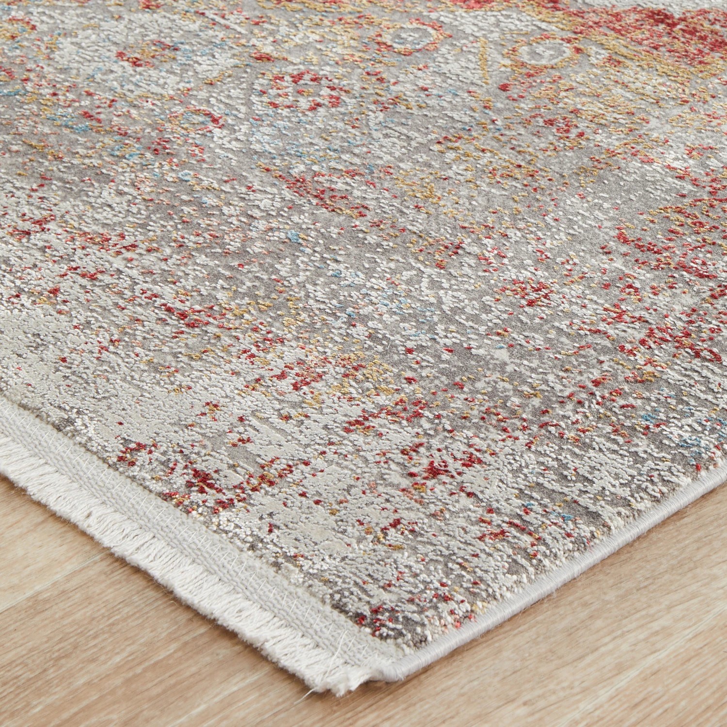 5 Common Ground Rugs Glimmers 103 300x80cm Runner - Medium Bamboo Silk Rug - Terra - Brown, 5 of 9