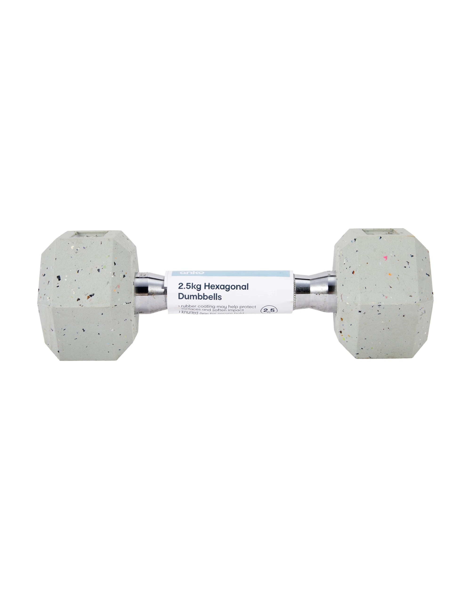 5 2.5kg Hexagonal Dumbbell, 5 of 5