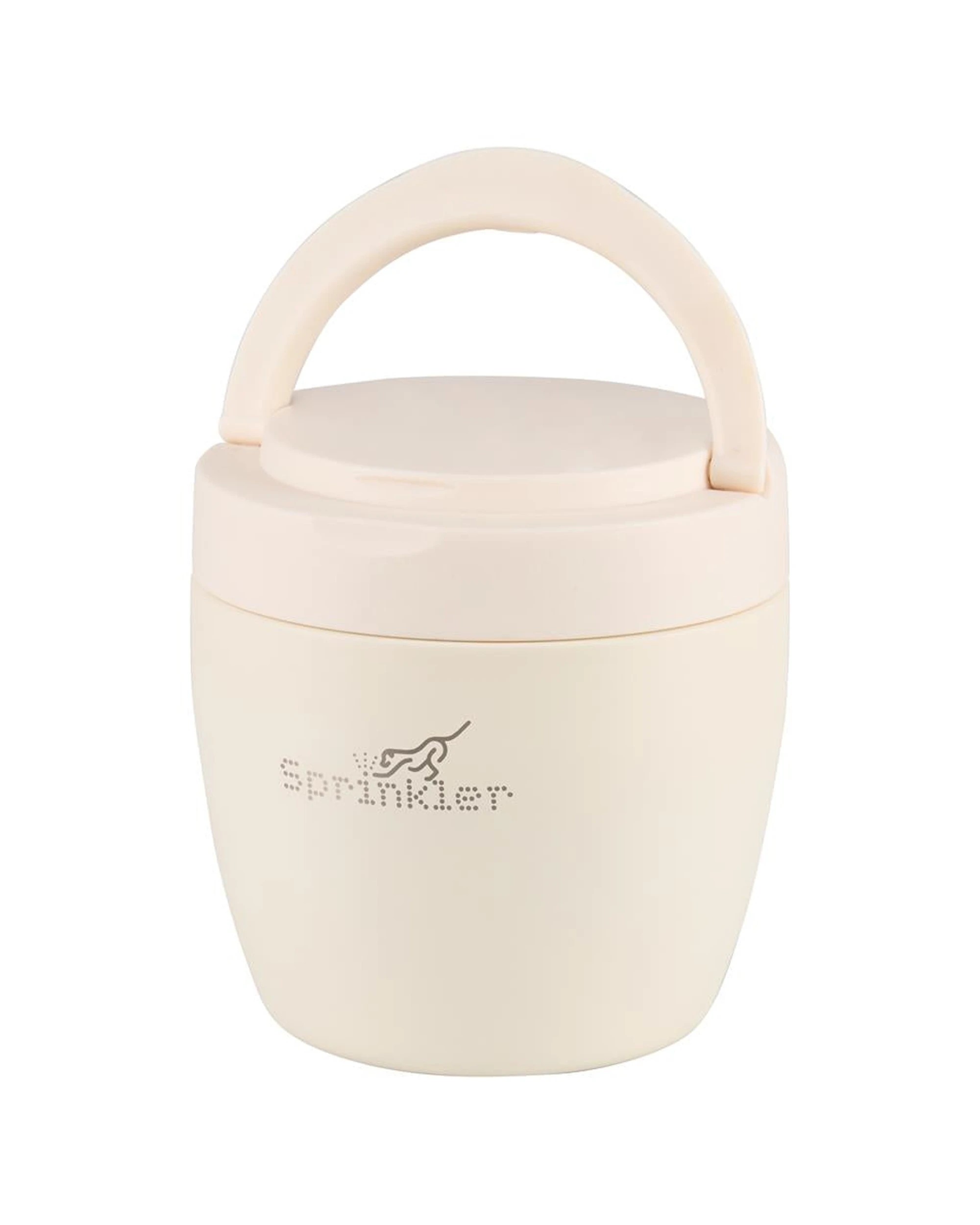 2 Sprinkler Rosie Insulated Food Pod Leakproof Lunchbox Hot Cold 600ml - Beige, 2 of 4