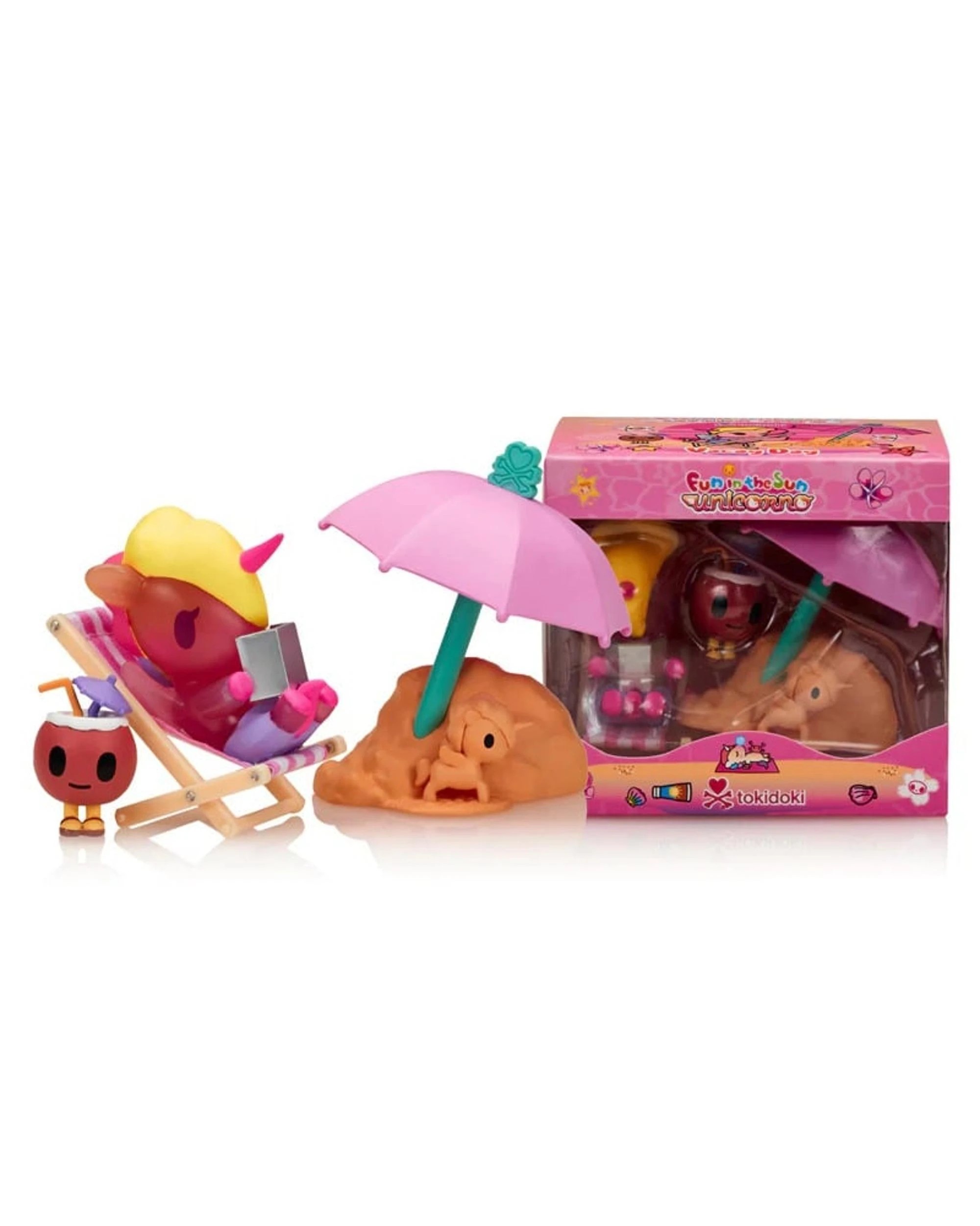 1 Tokidoki Unicorno Fun in the Sun Vaycay Day Limited Edition Figure, 1 of 3