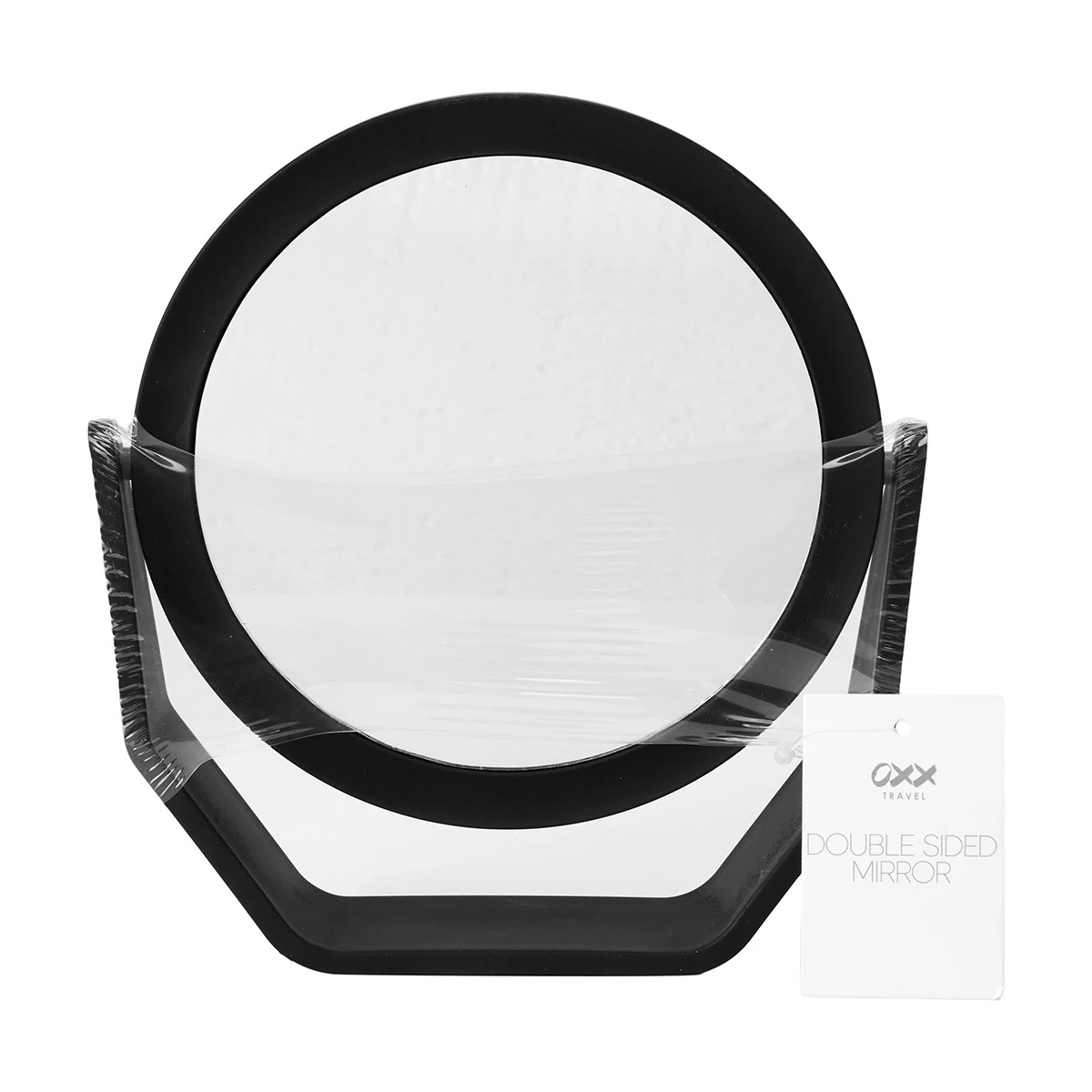 8 OXX Travel Double Sided Mirror - Black, 8 of 8