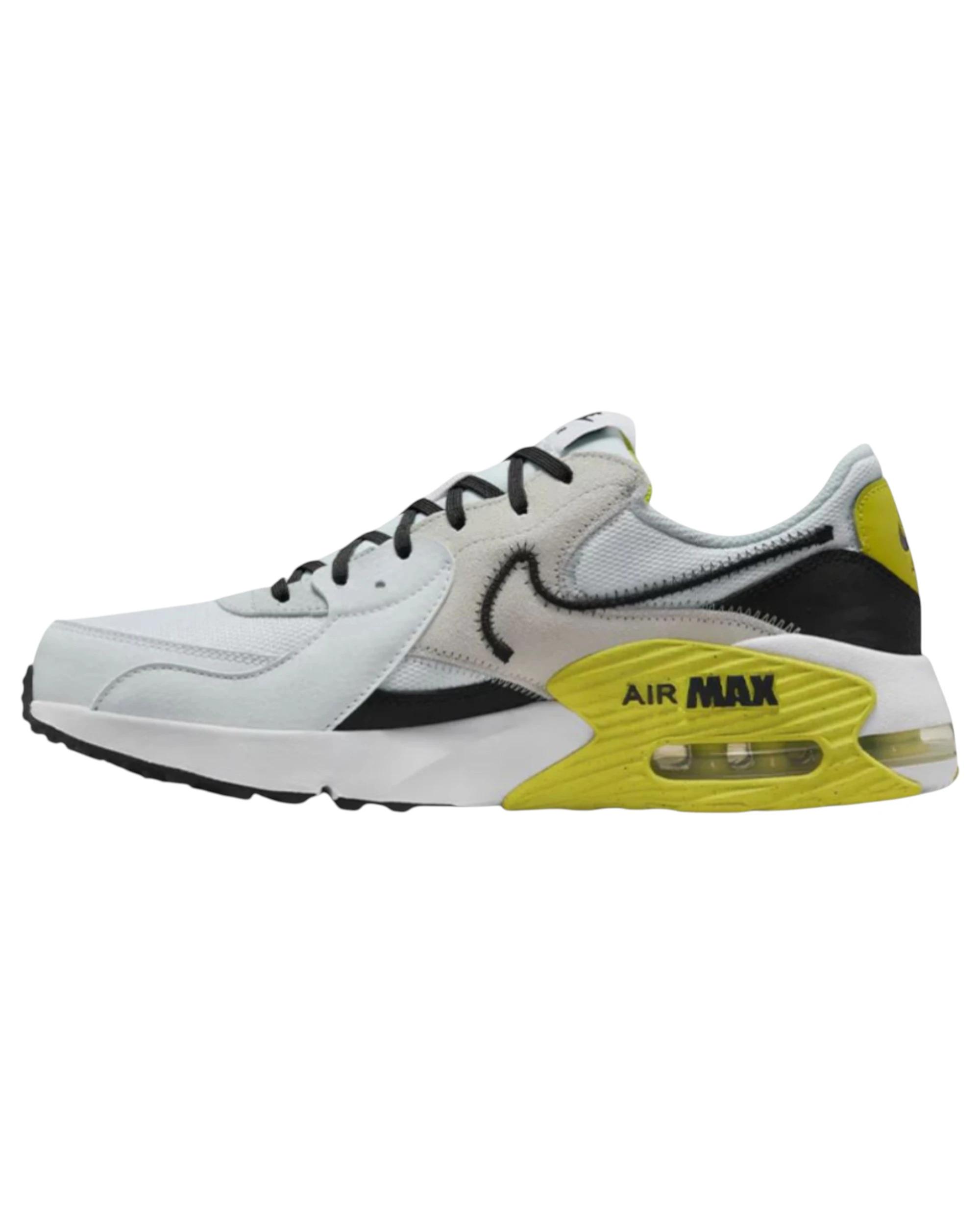 3 Nike Mens Air Max Excee White/ Cactus/ Platinum Athletic Shoes WHITE/CACTUS/PLATINUM, 3 of 8