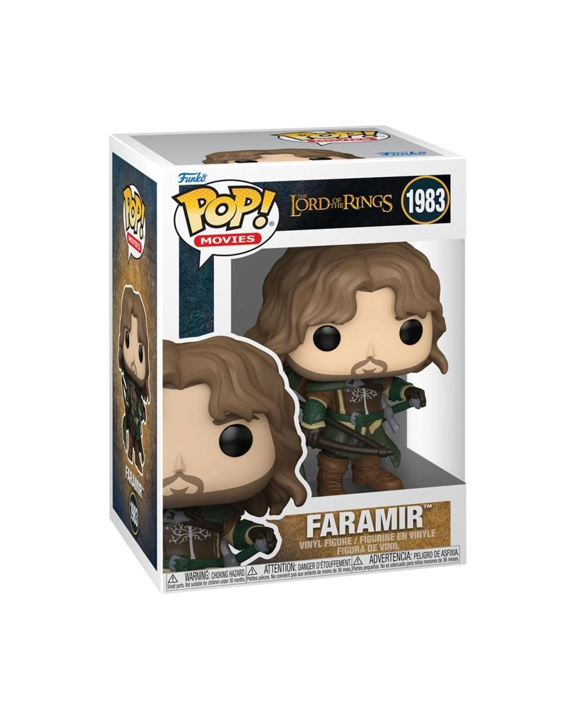 3 The Lord of the Rings Faramir Funko POP! Vinyl, 3 of 3