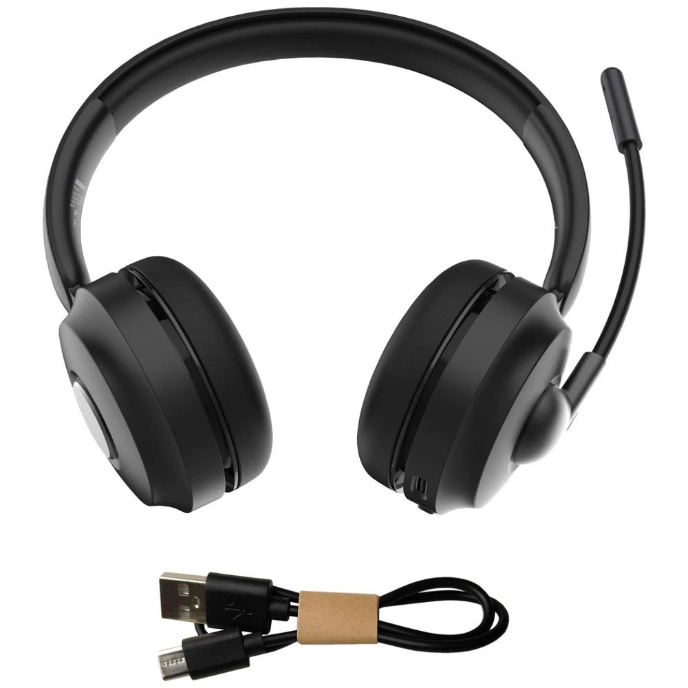 6 J.Burrows Wireless PC Headset Black, 6 of 7