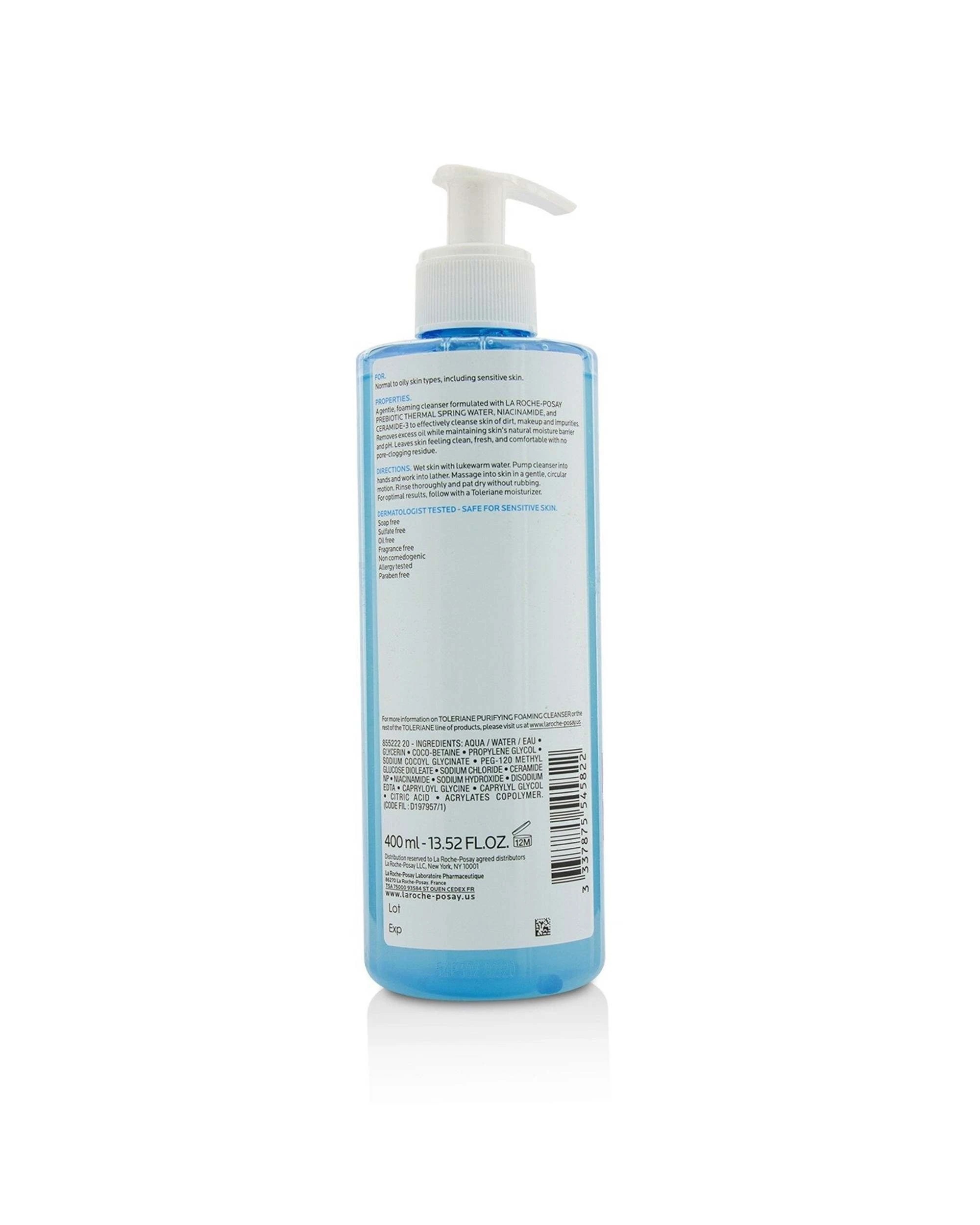 2 La Roche Posay Toleriane Purifying Foaming Cleanser (For Normal To Oily Skin)  400ml/13.52oz, 2 of 2