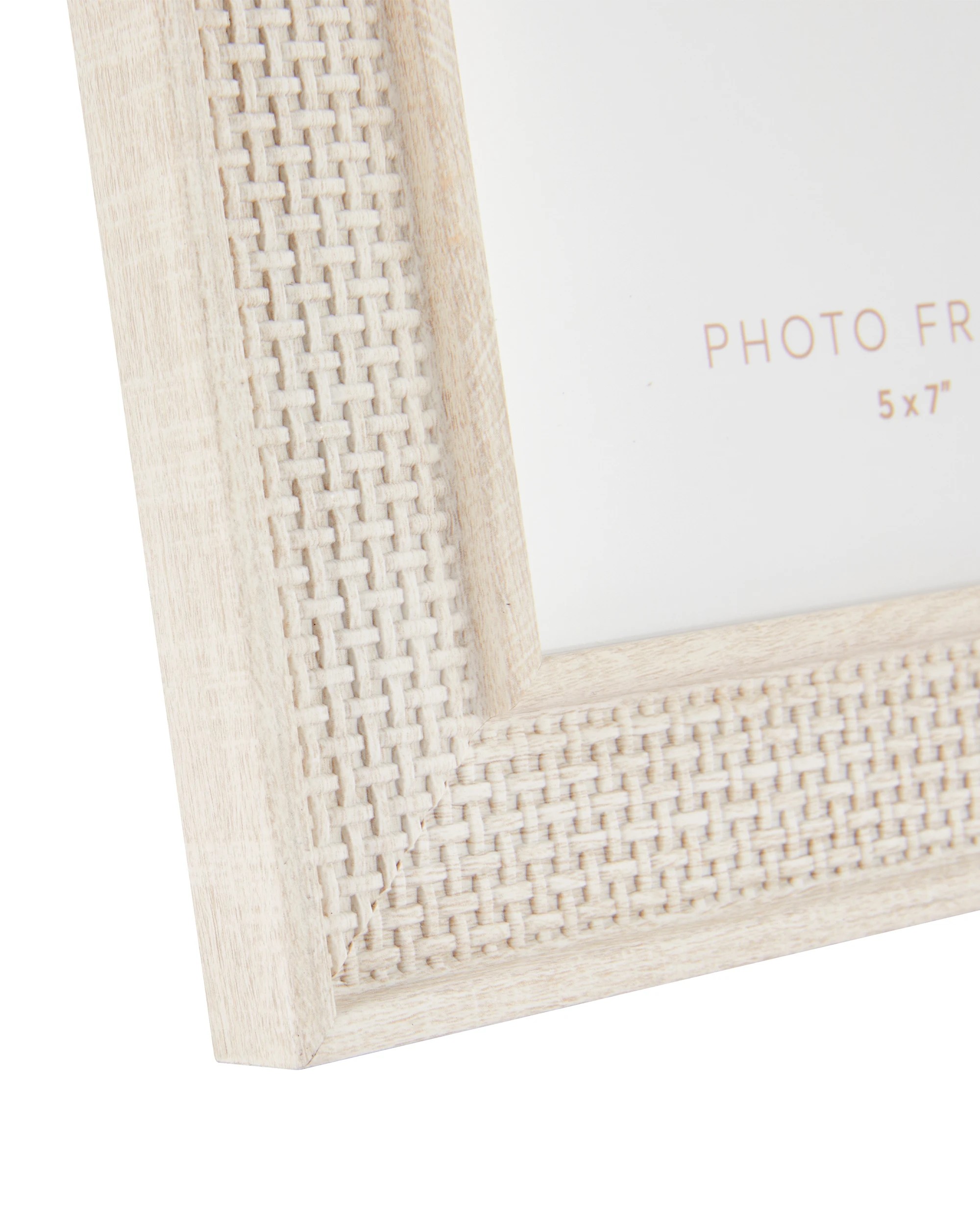 3 Weave Frame 7in. x 5in. - White, 3 of 5