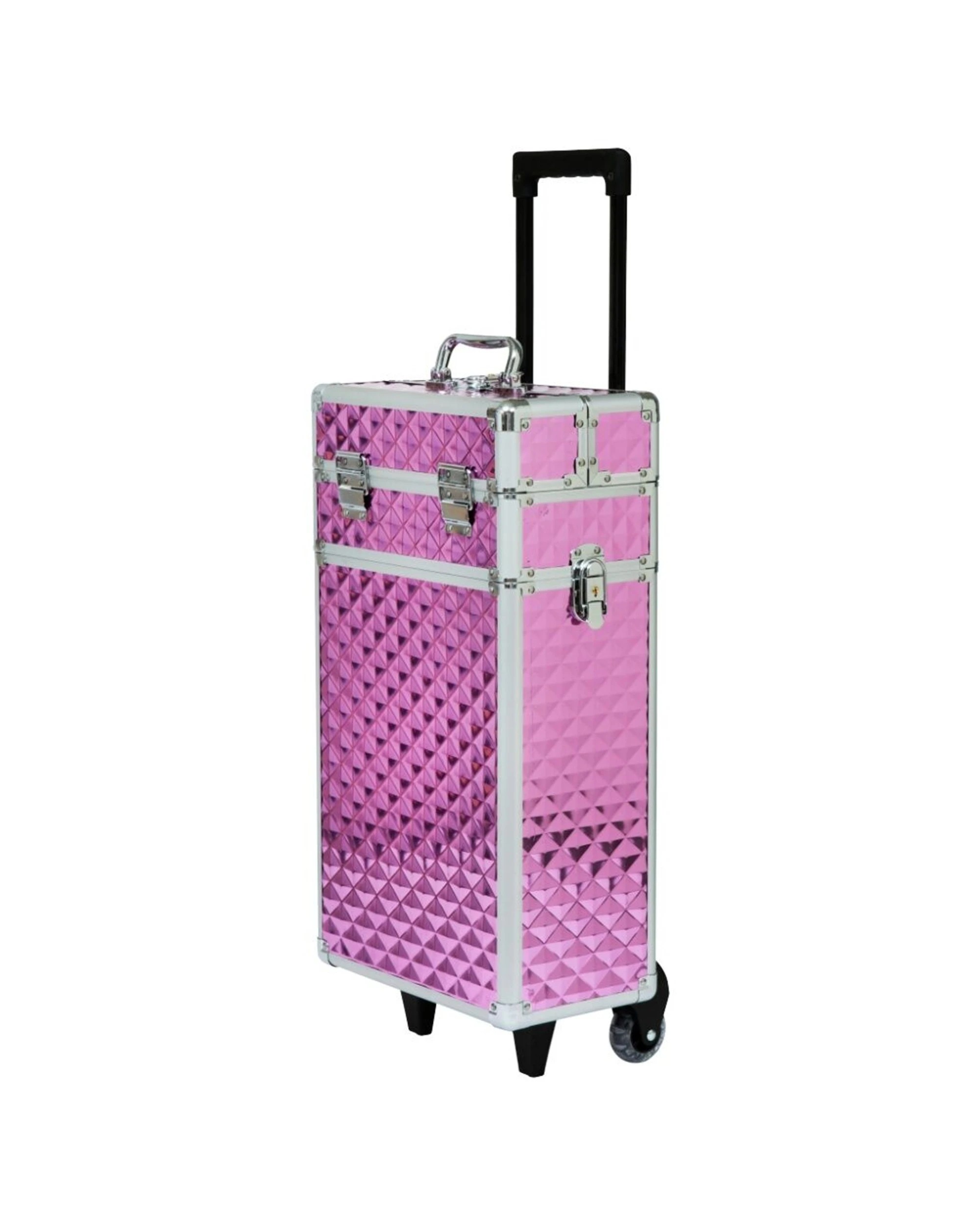1 MYA Super Deluxe Make Up Trolley Travel Storage Kids Children - Multi, 1 of 7