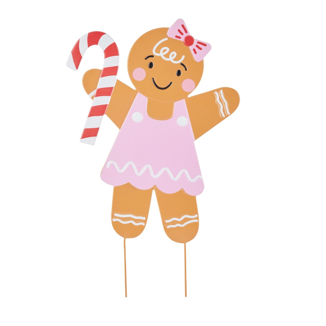 6 Small Christmas Gingerbread Stake - Assorted, 6 of 7