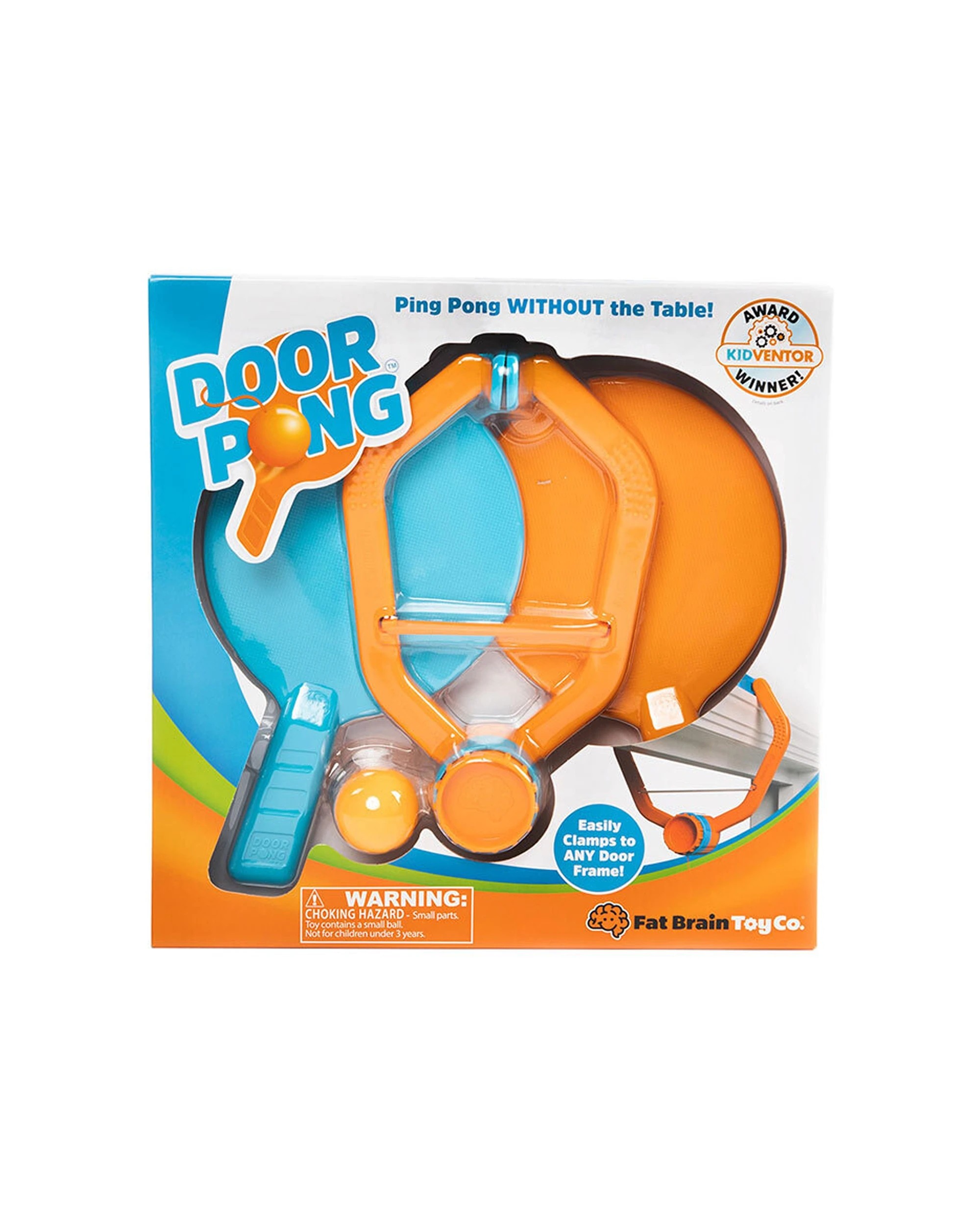 4 Fat Brain Toy Co. Door Pong Active Play Toy Clamp Adjustable String - Multi, 4 of 9
