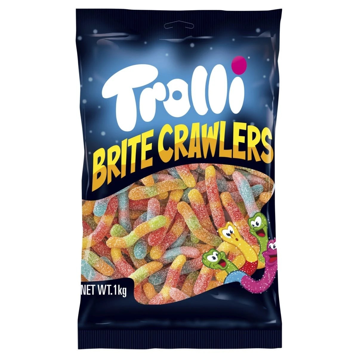 1 Trolli Brite Crawlers 1kg, 1 of 1