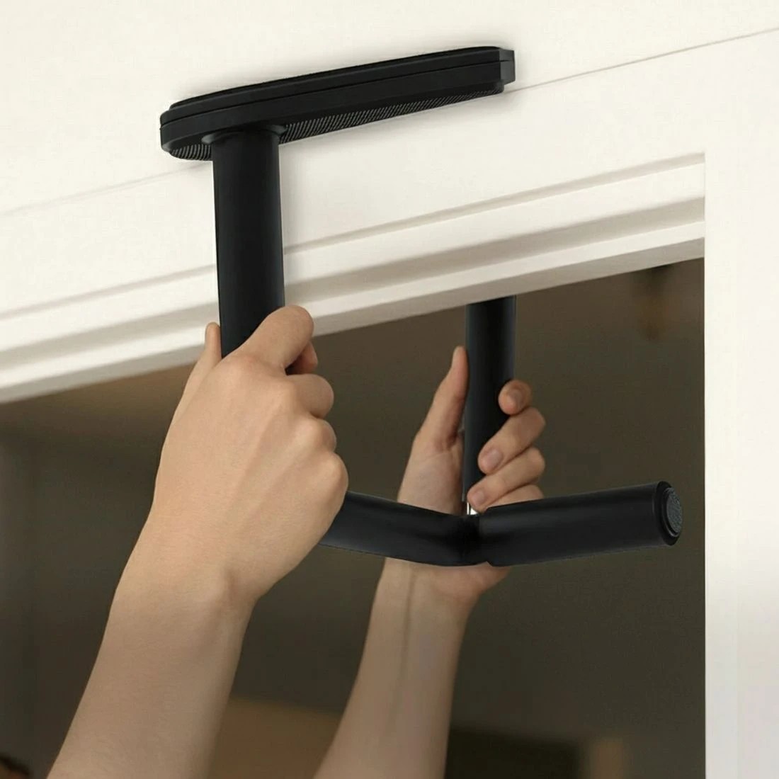 5 Everfit 2Pcs/Set Pull Up Bar - Black, 5 of 6