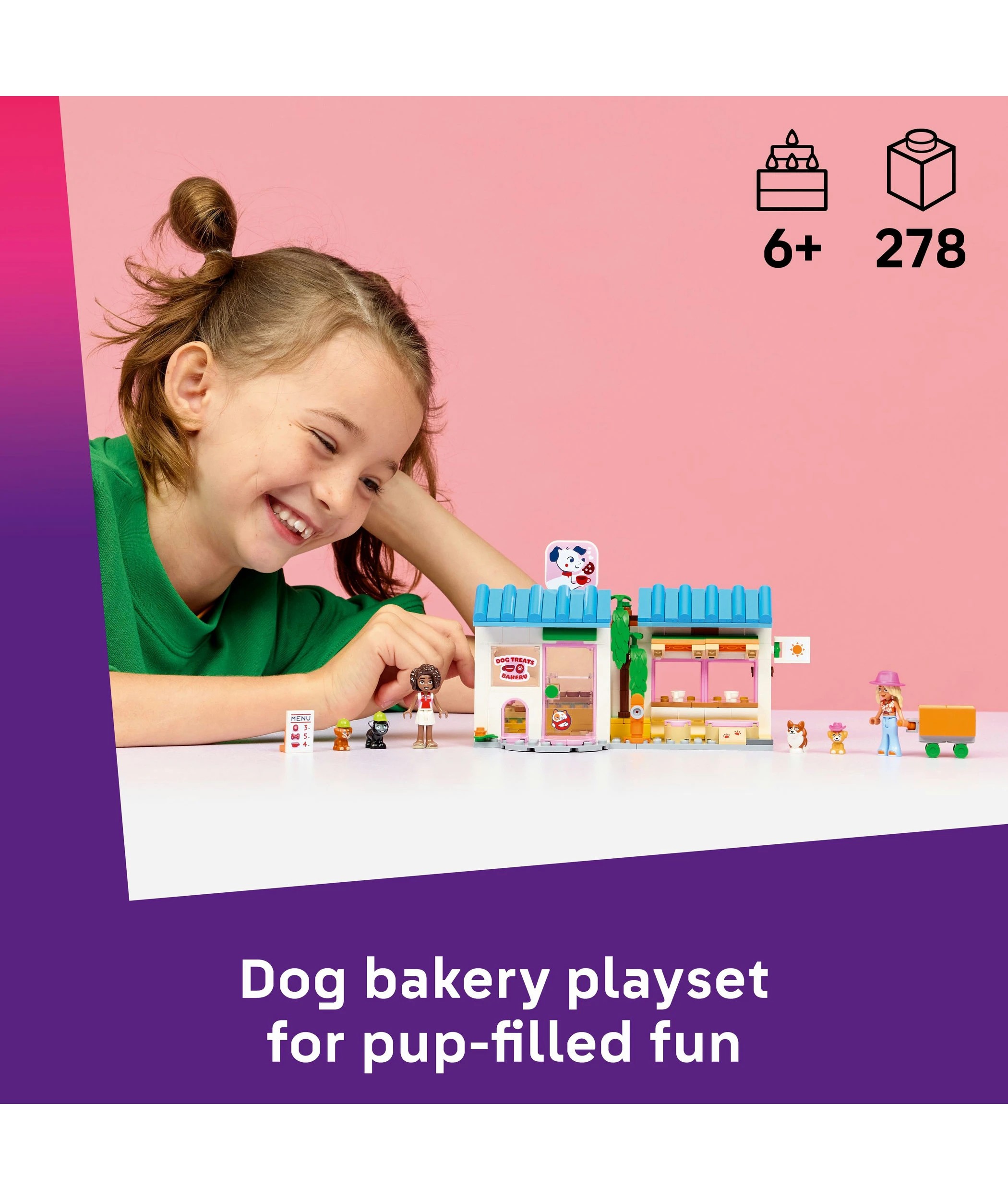 3 LEGO Friends Dog Treats Bakery 42677, 3 of 10