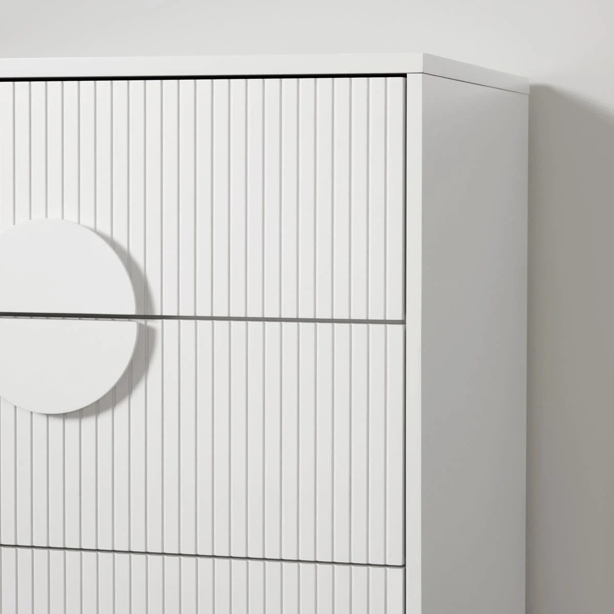 7 Stevie 4 Drawer Chest - White, 7 of 10