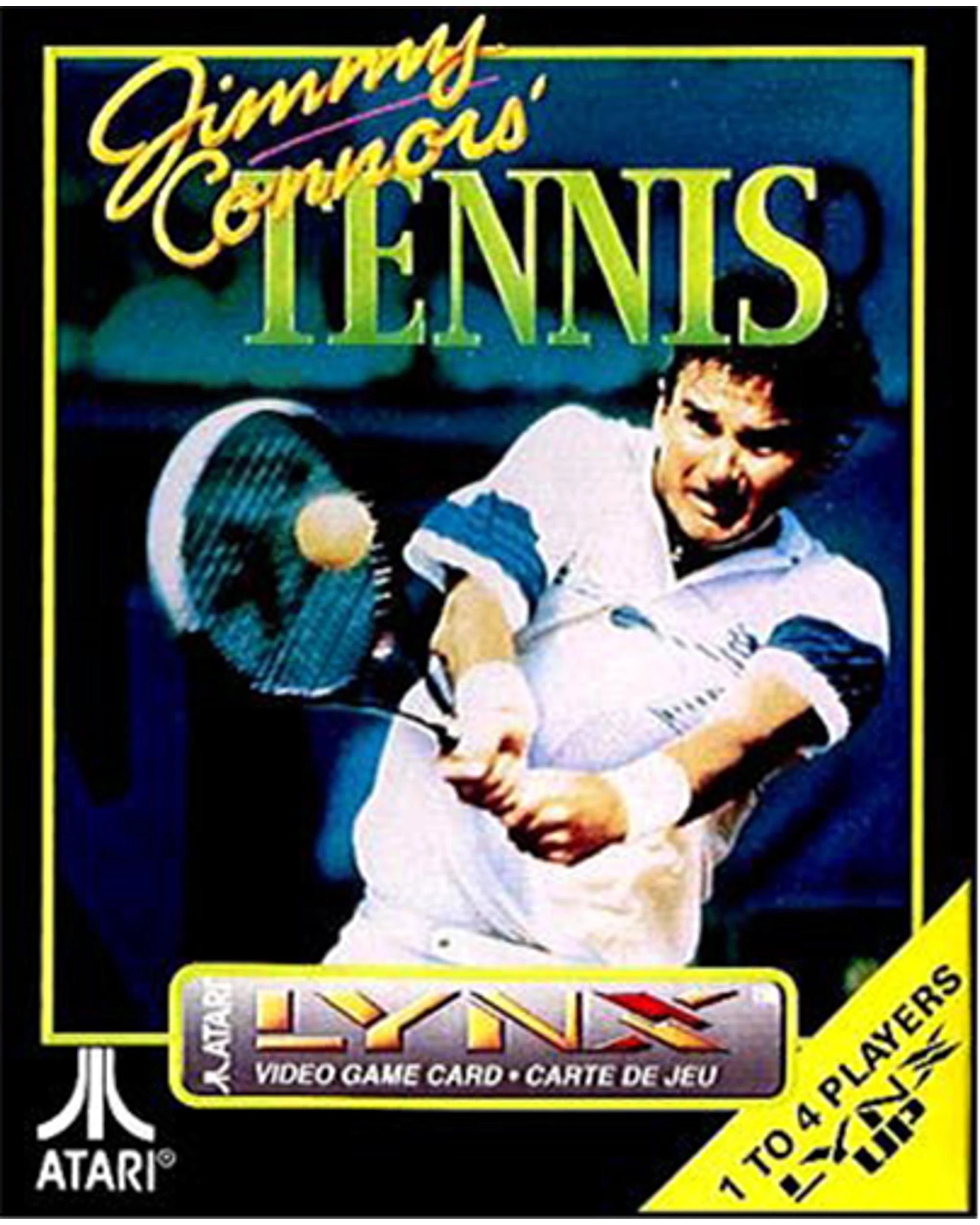 1 Jimmy Connor's Tennis - Atari Lynx, 1 of 2