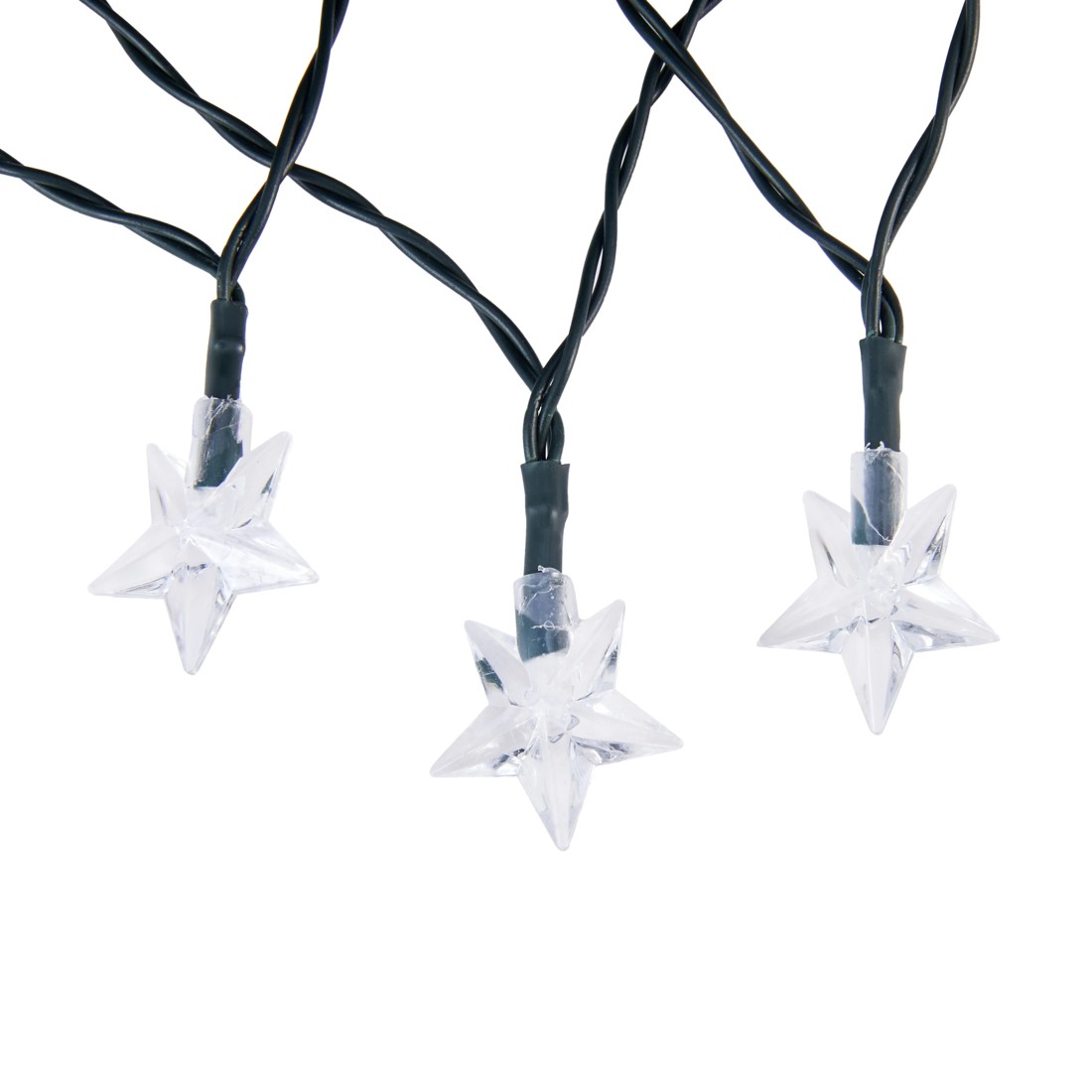3 Solar Powered 150 LED Multi-Coloured Star String Lights, 3 of 7