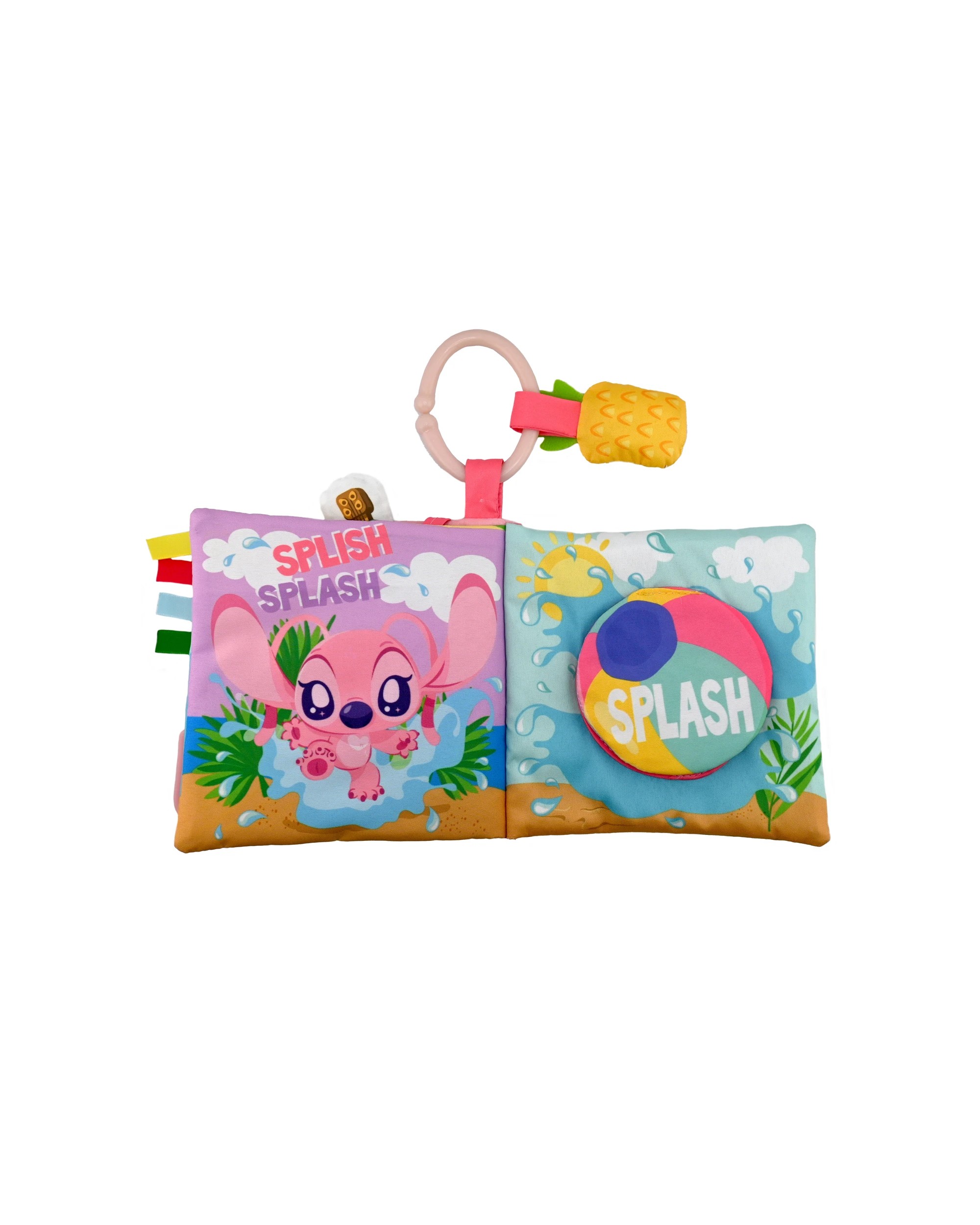 3 Disney Baby - Angel Soft Book Soft Toy - Birth+, 3 of 4