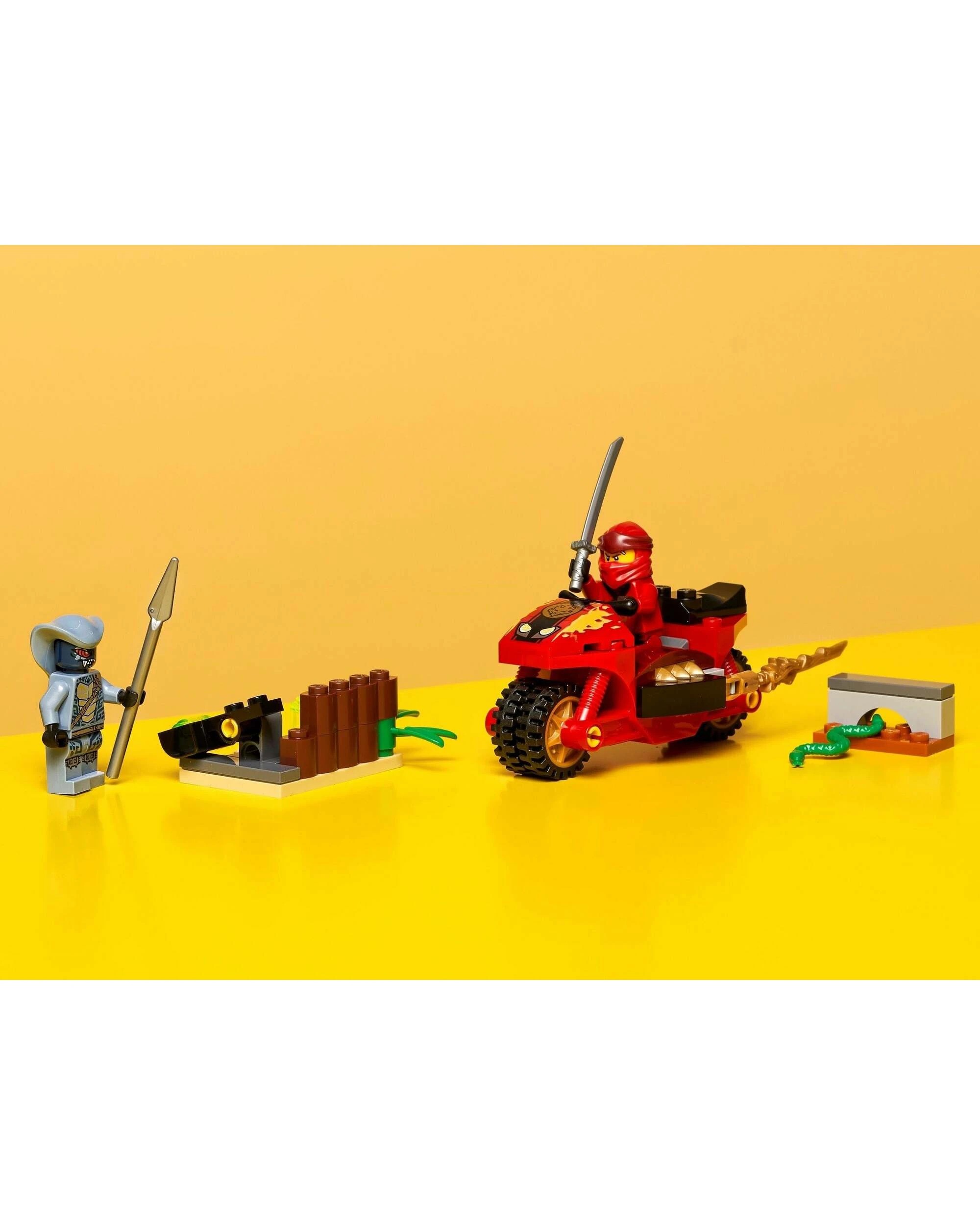 2 LEGO 71734 Kai's Blade Cycle Motorcycle Ninja Toy 4+, 2 of 5