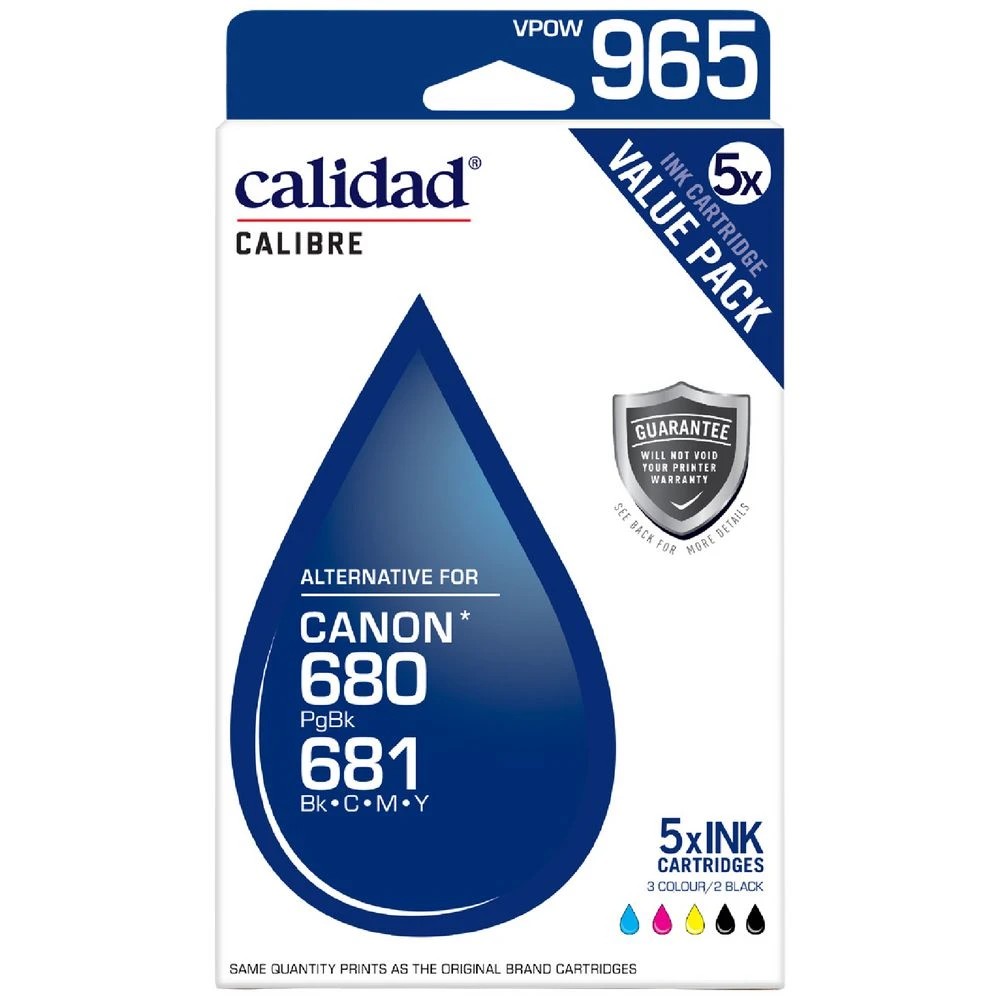 1 Calidad Canon 680/681 5 Pack, 1 of 7