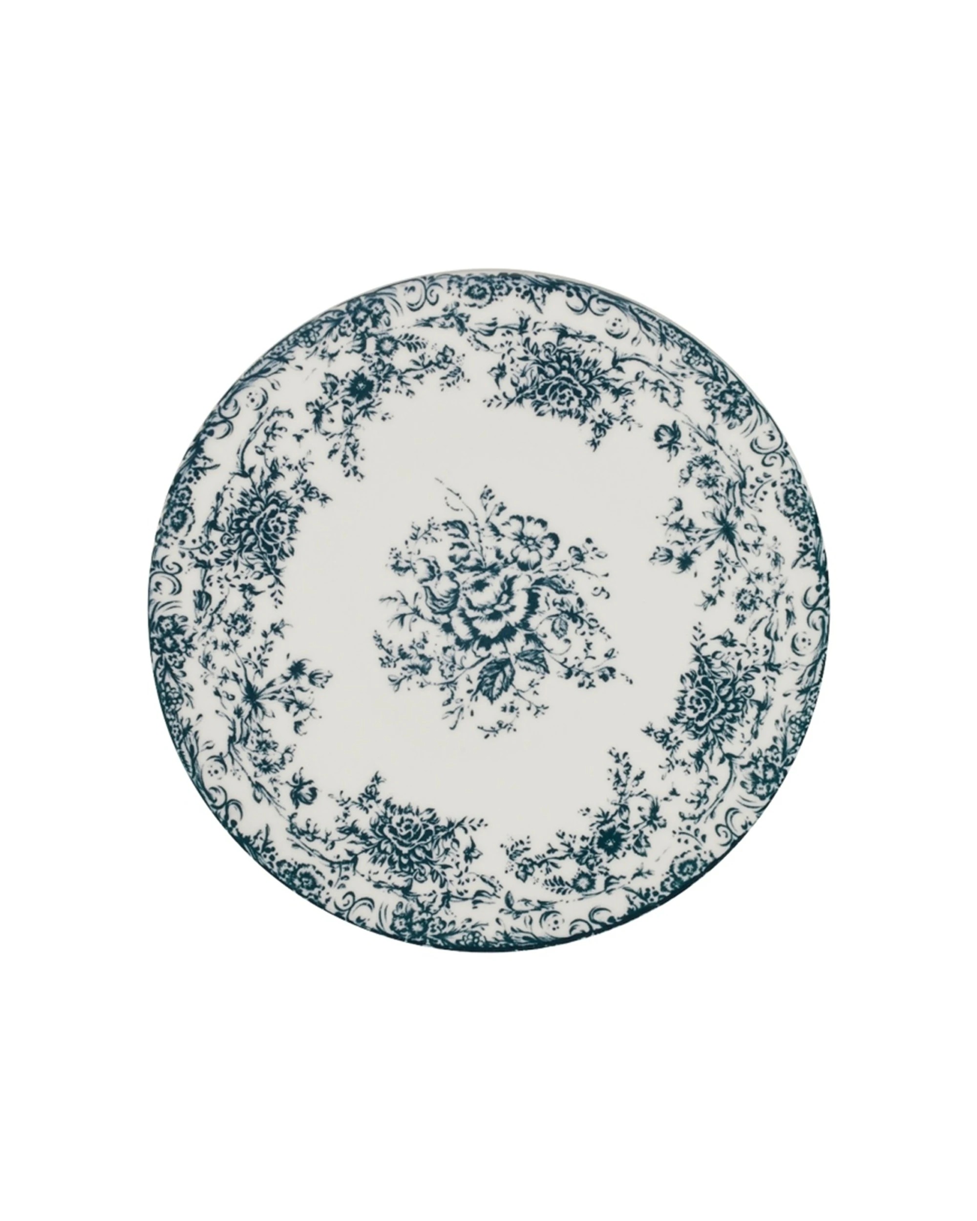 2 Casa Domani Rosetta Footed Cake Stand Serveware 20cm - Blue, 2 of 2