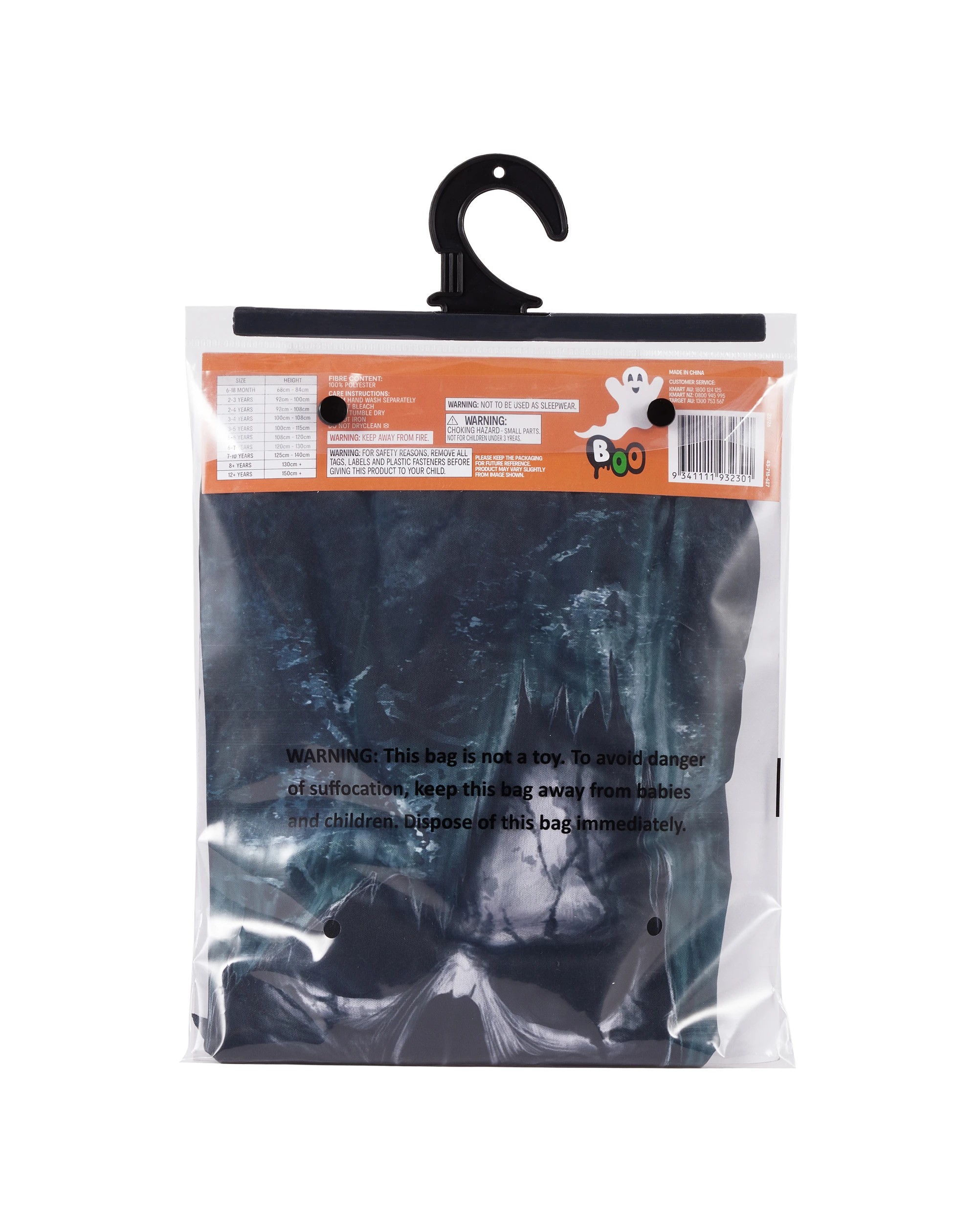 10 Reaper Robe Costume - Ages 4-6, 10 of 10
