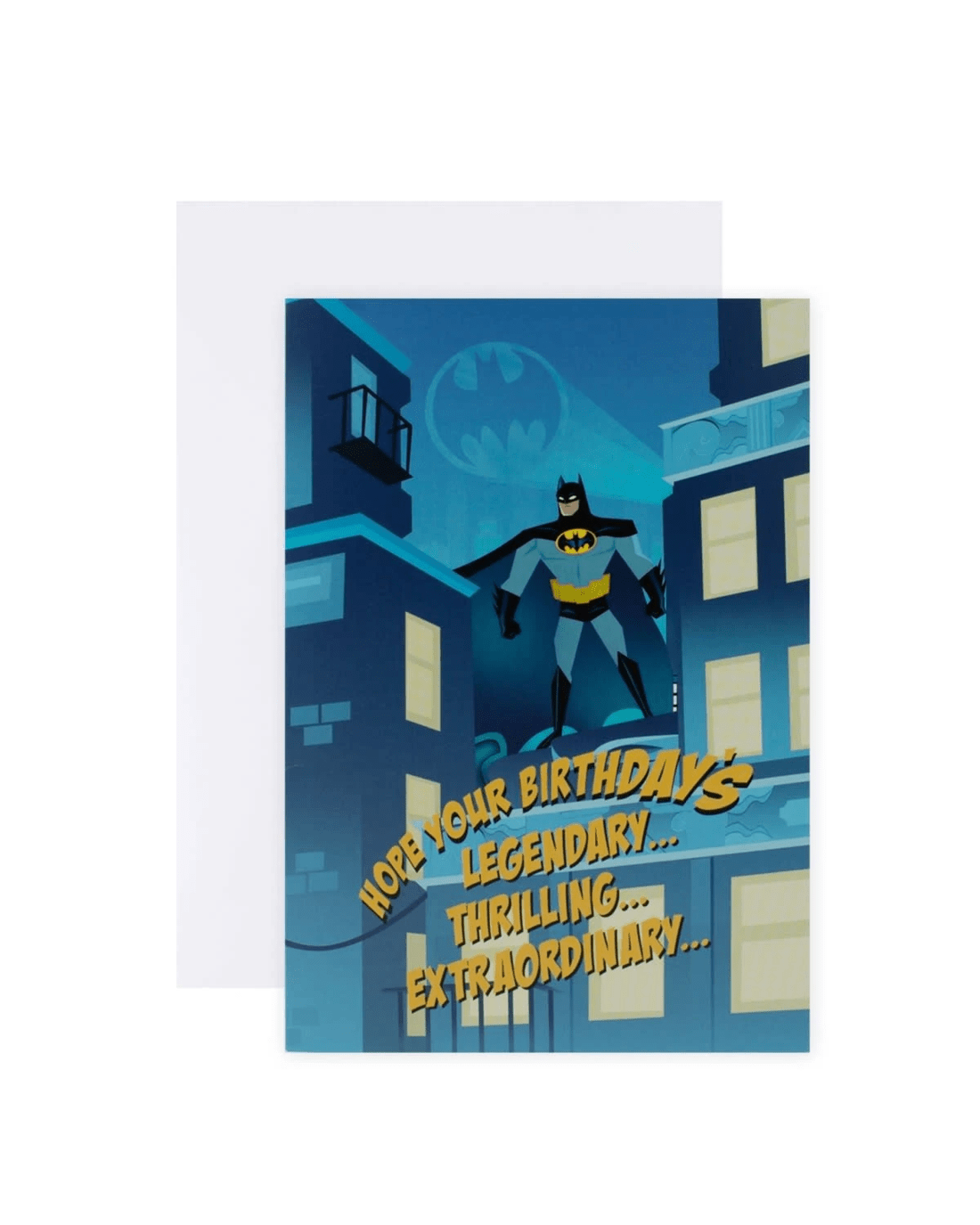 1 Hallmark DC Comics Batman Interactive Birthday Card - Legendary, Thrilling and Extraordinary, 1 of 4