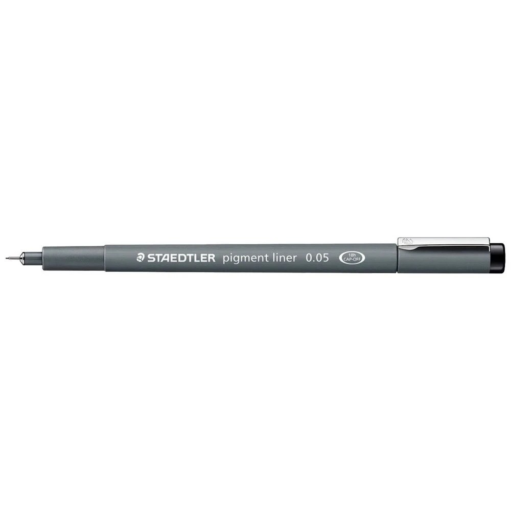 1 Staedtler Pigment Liner 0.05mm Black, 1 of 4