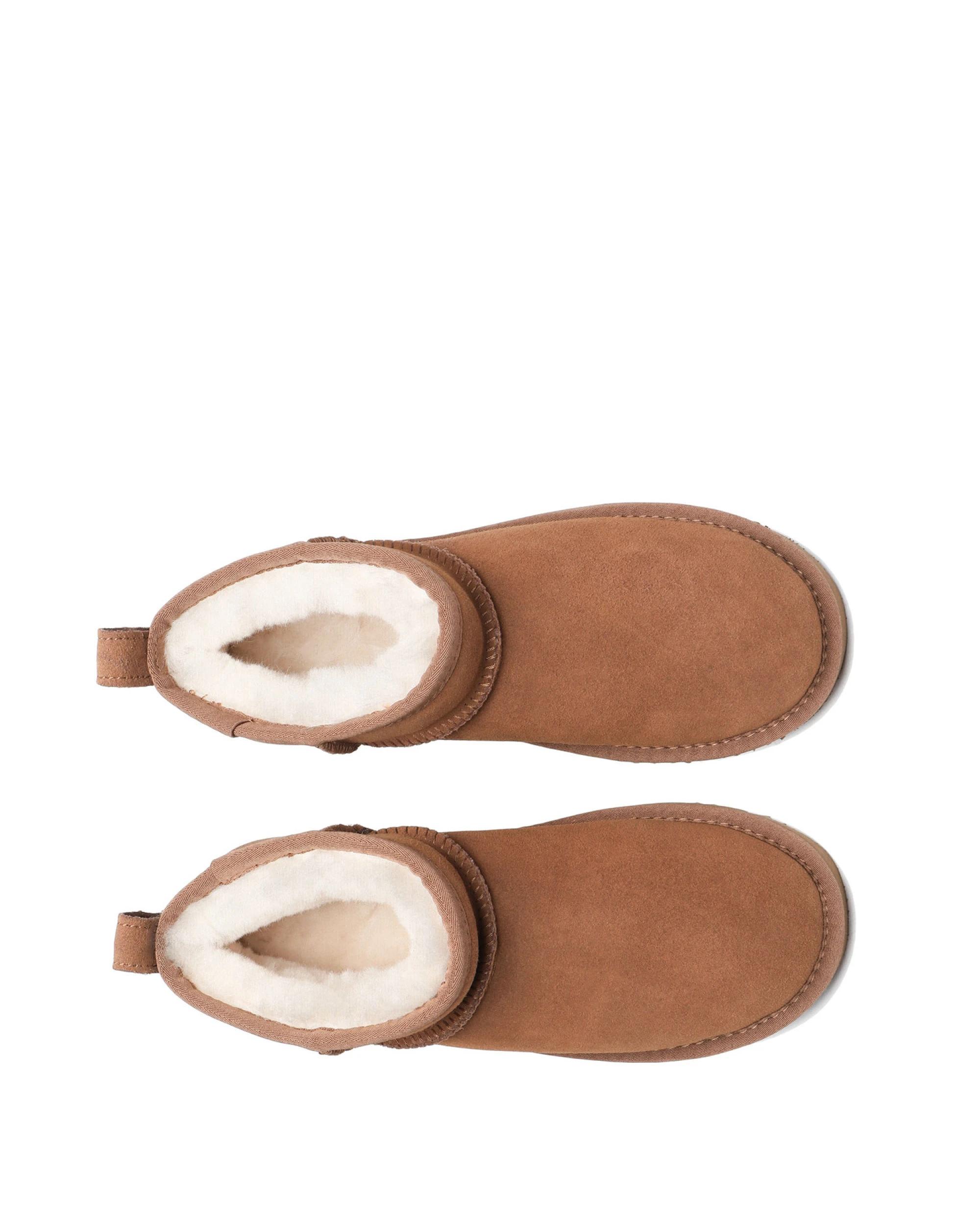 5 Australian Shepherd UGG Unisex Julia Cow Suede Boots CHESTNUT, 5 of 5