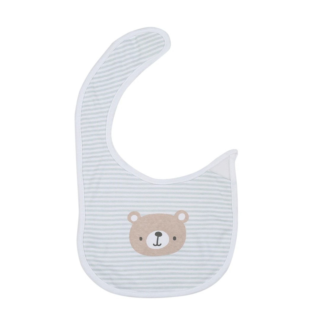 3 3 Pack Organic Cotton Bibs - Animals, 3 of 5