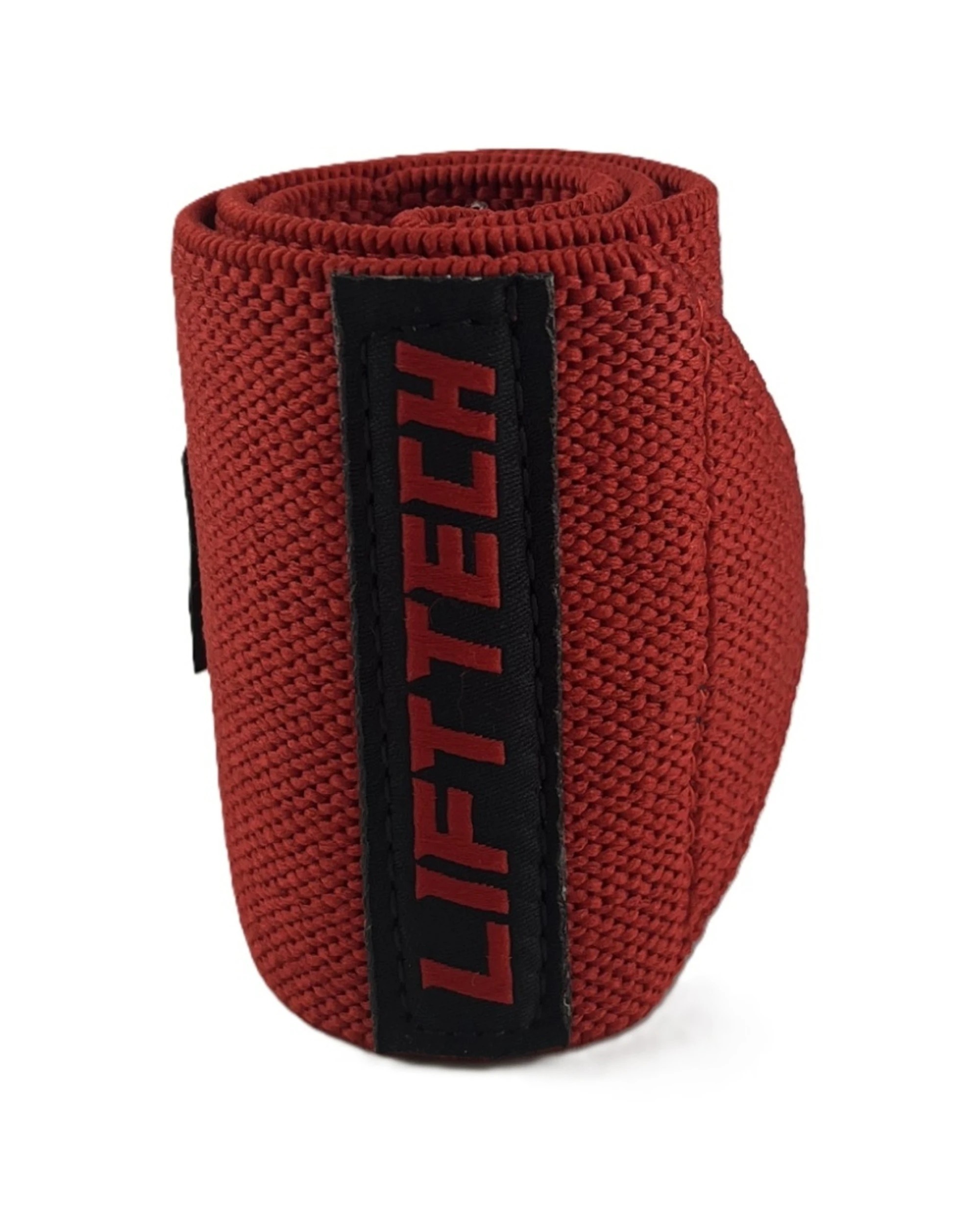 2 Lift-Tech Fitness 2pc Pro Thumb Loop Wrist Support Adjustable Wrap 20 Inch - Red, 2 of 3