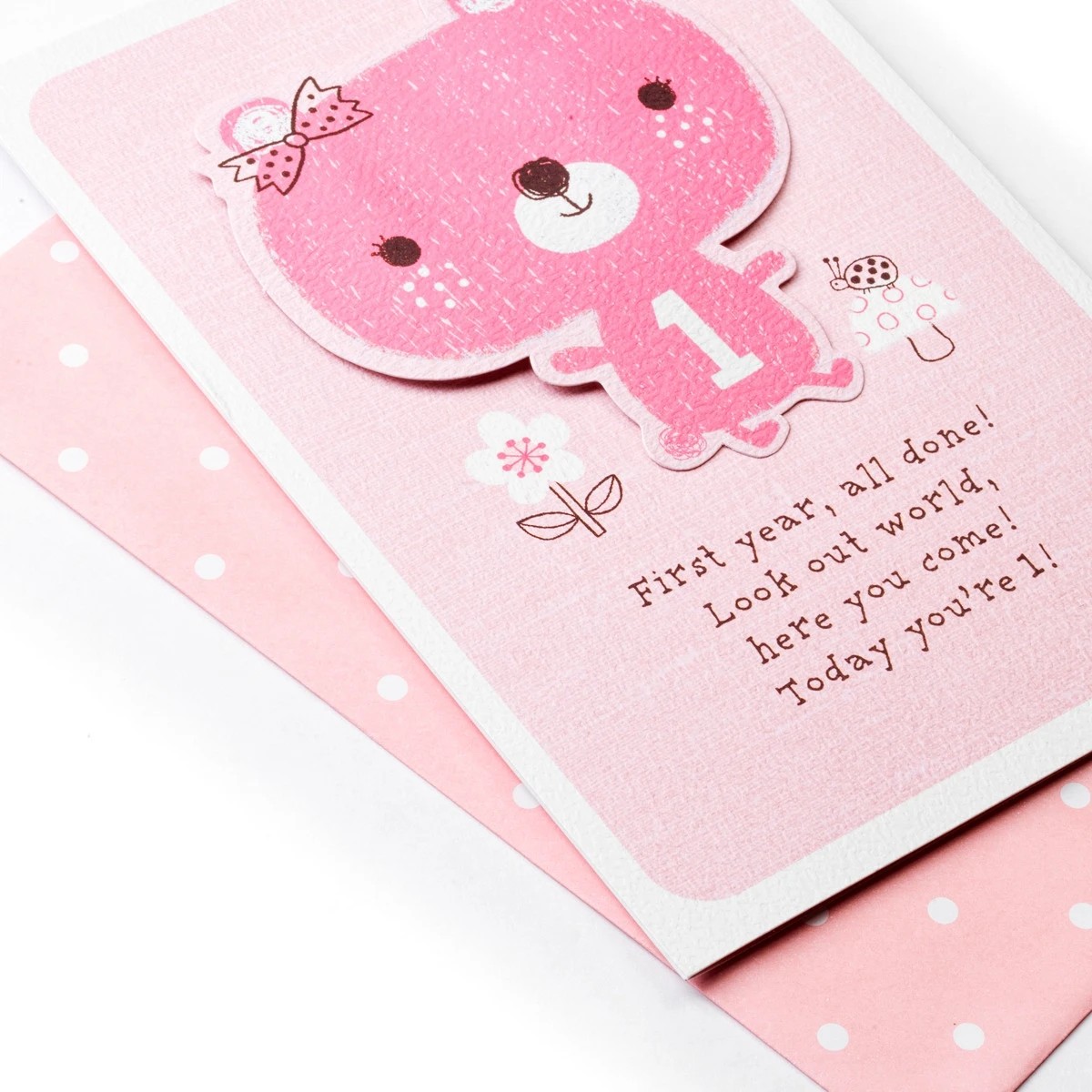 3 Hallmark 1st Birthday Card - Look Out World, 3 of 3