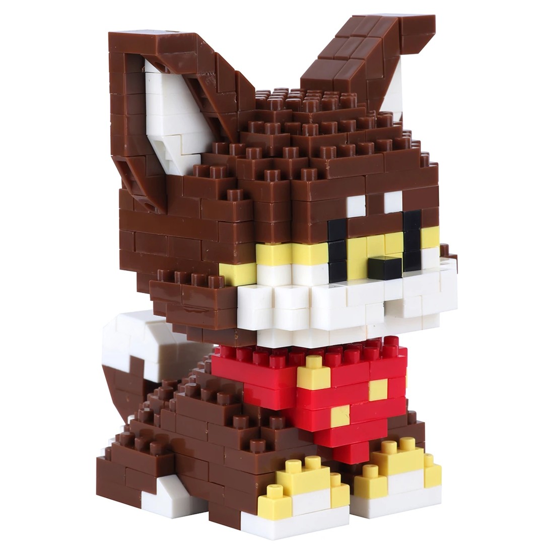 5 Mini Blocks Animal Series: Dog Bobble Head - Assorted, 5 of 10