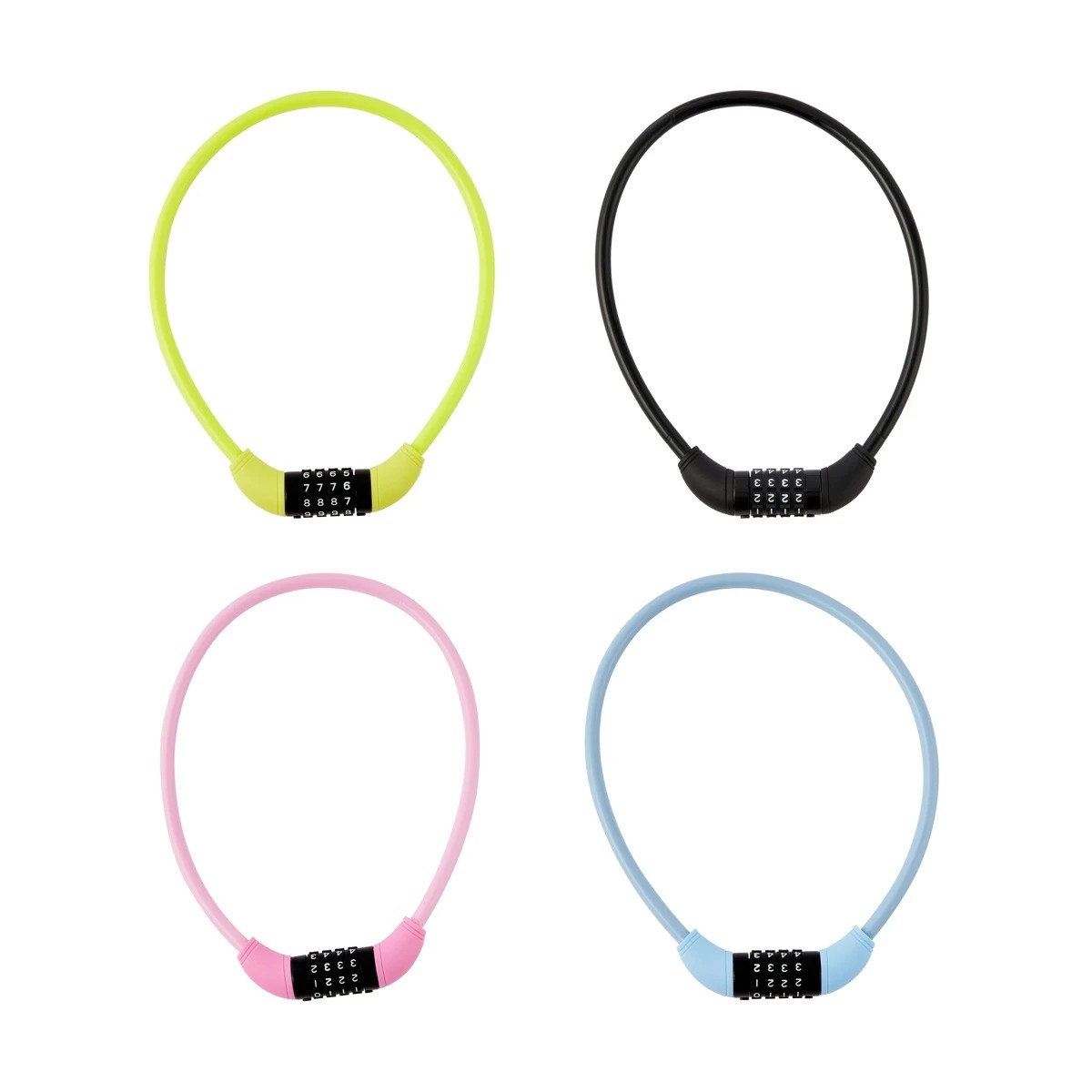 1 Bike Combo Lock - Assorted, 1 of 5