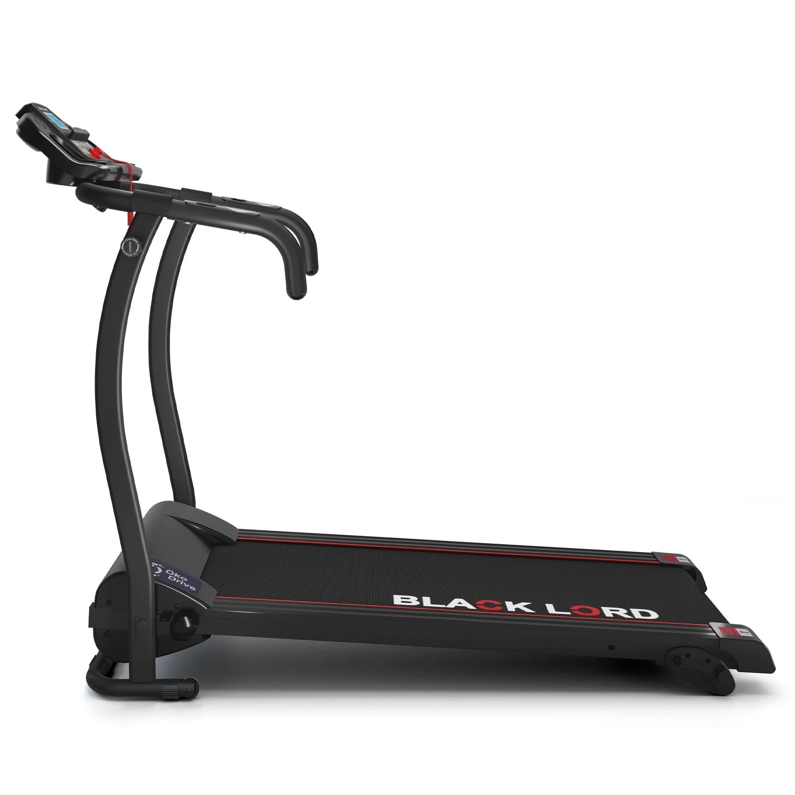 6 Black Lord Treadmill Electric Exercise Running Machine Foldable Walking Pad, 6 of 9