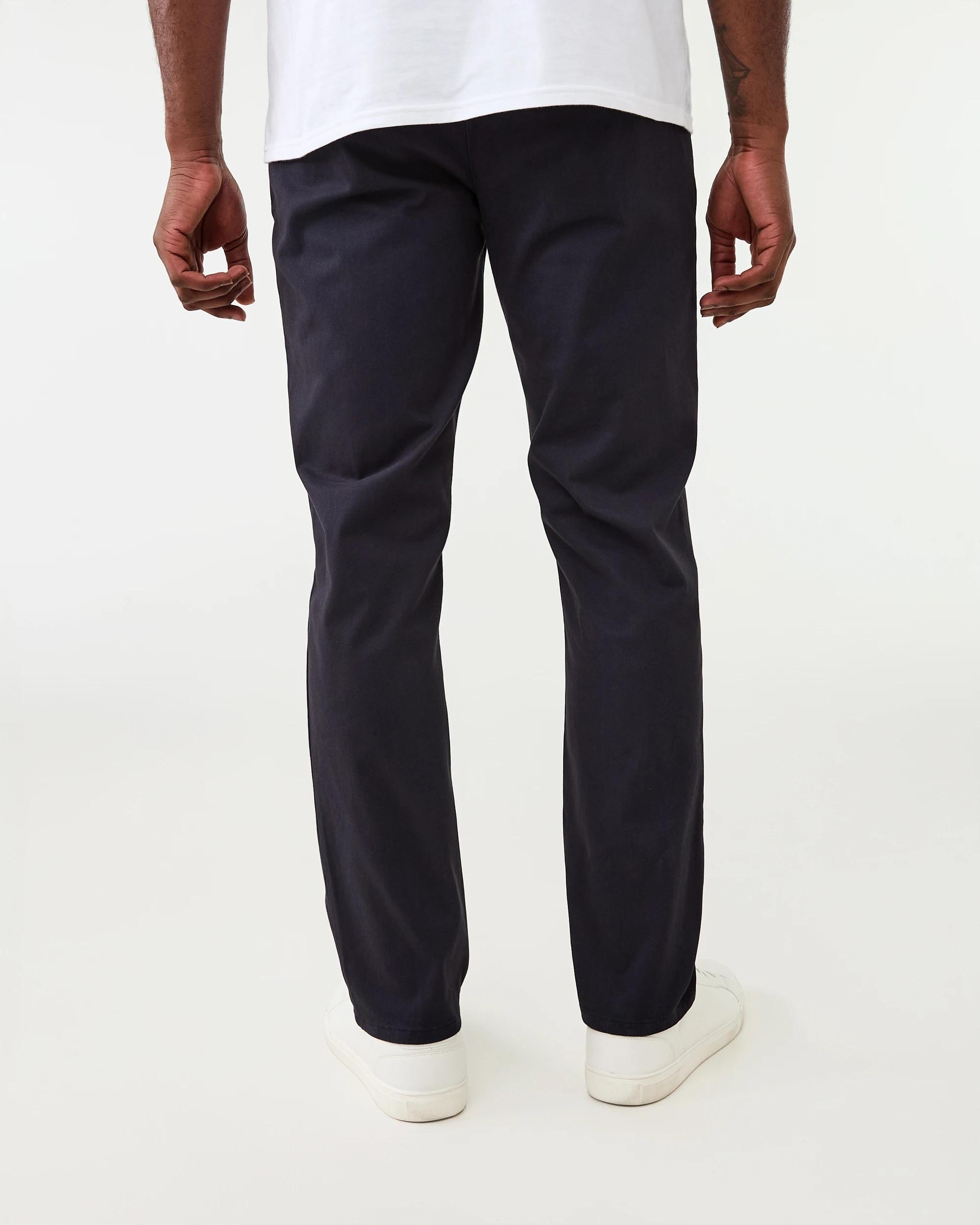 3 Slim Stretch Chino Pants WASHED NAVY, 3 of 6