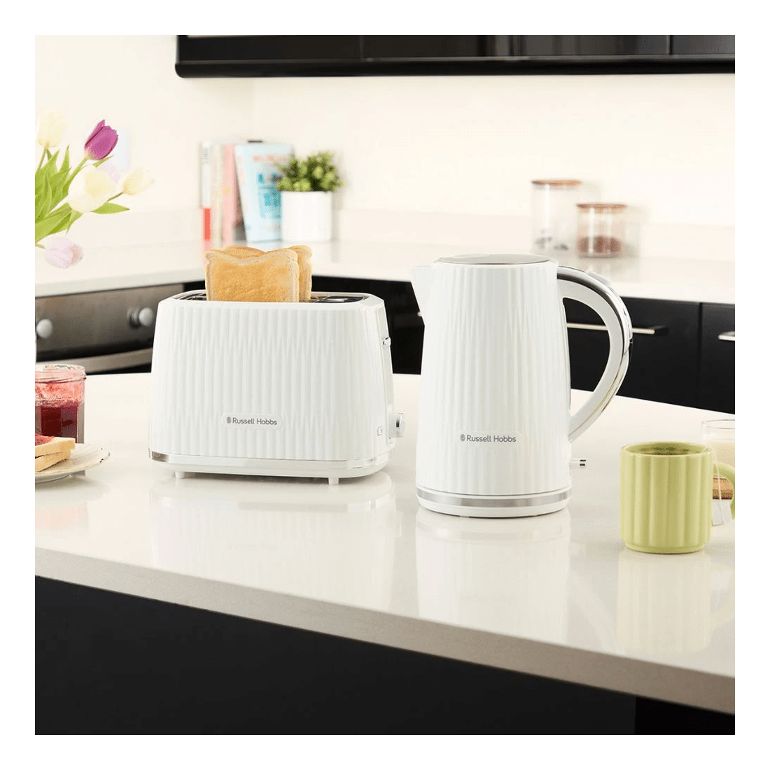 6 Russell Hobbs 1.7L Eden Kettle - White, 6 of 7