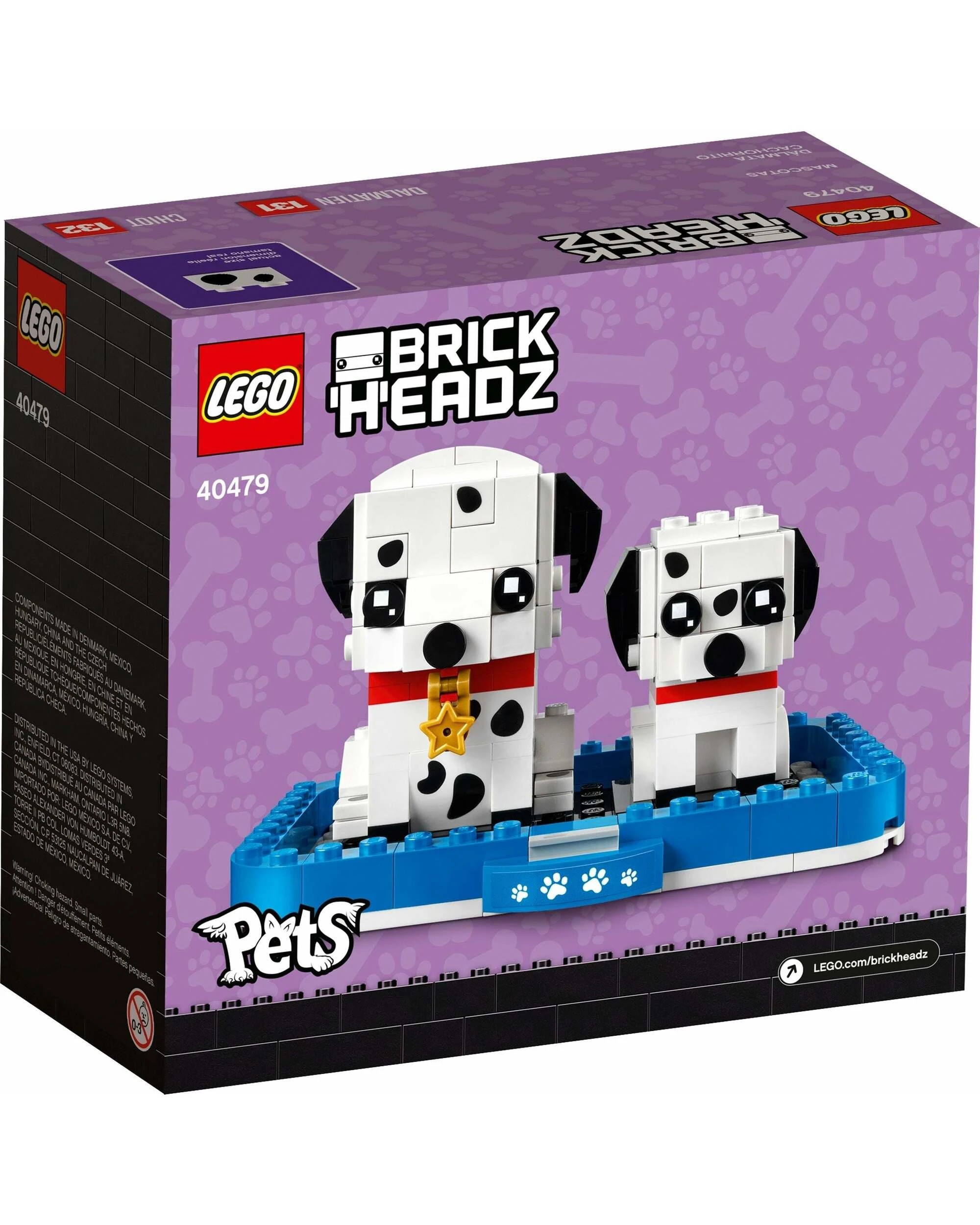 2 LEGO 40479 Dalmatian Dog & Puppy BrickHeadz Set, 2 of 5