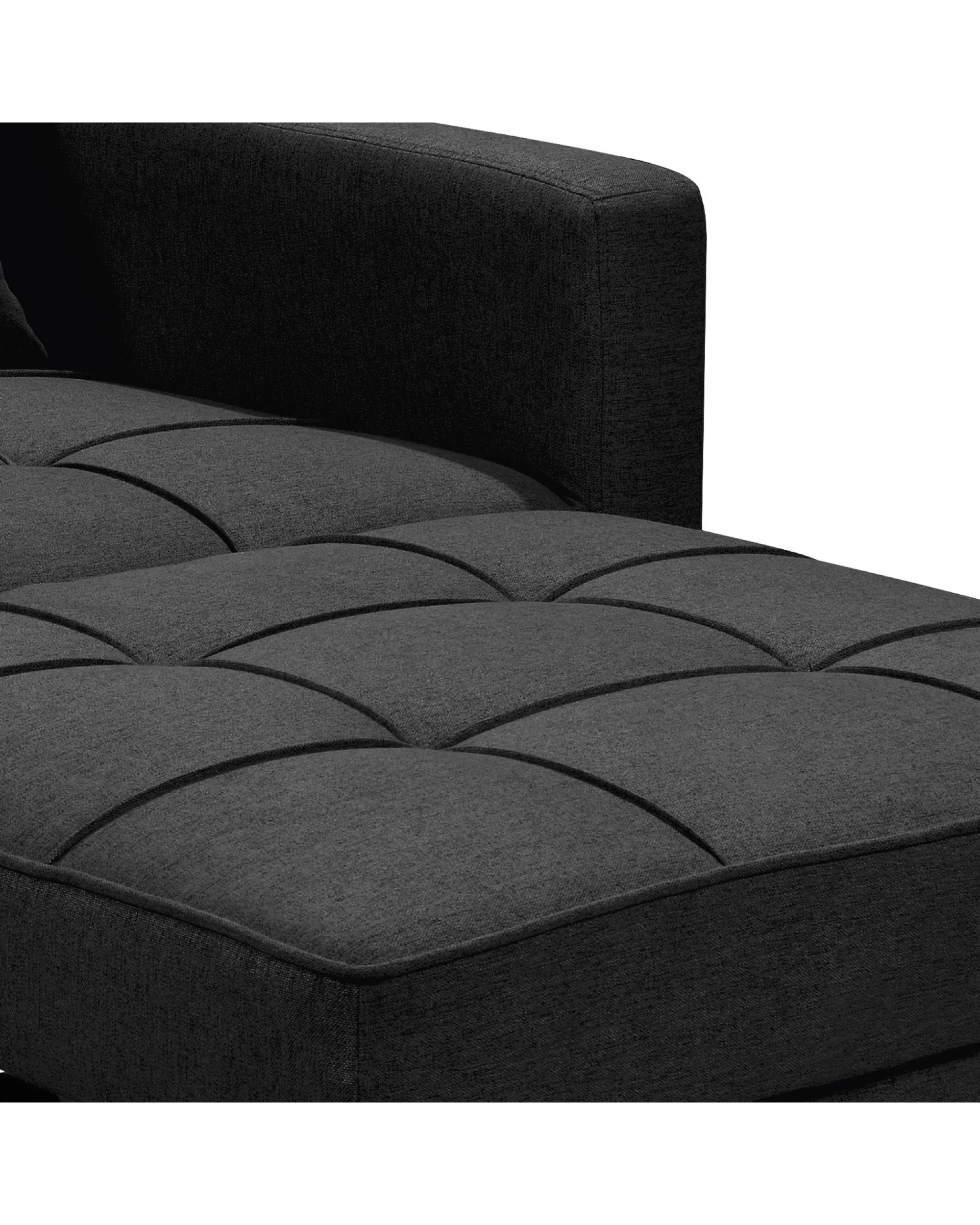 9 Suri 3-in-1 Convertible Lounge Chair Bed By Sarantino - Black, 9 of 10