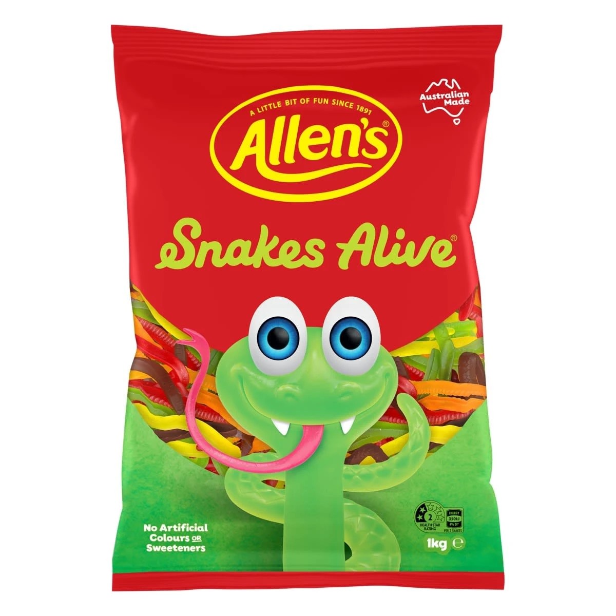 1 Allen's Snakes Alive 1kg, 1 of 2